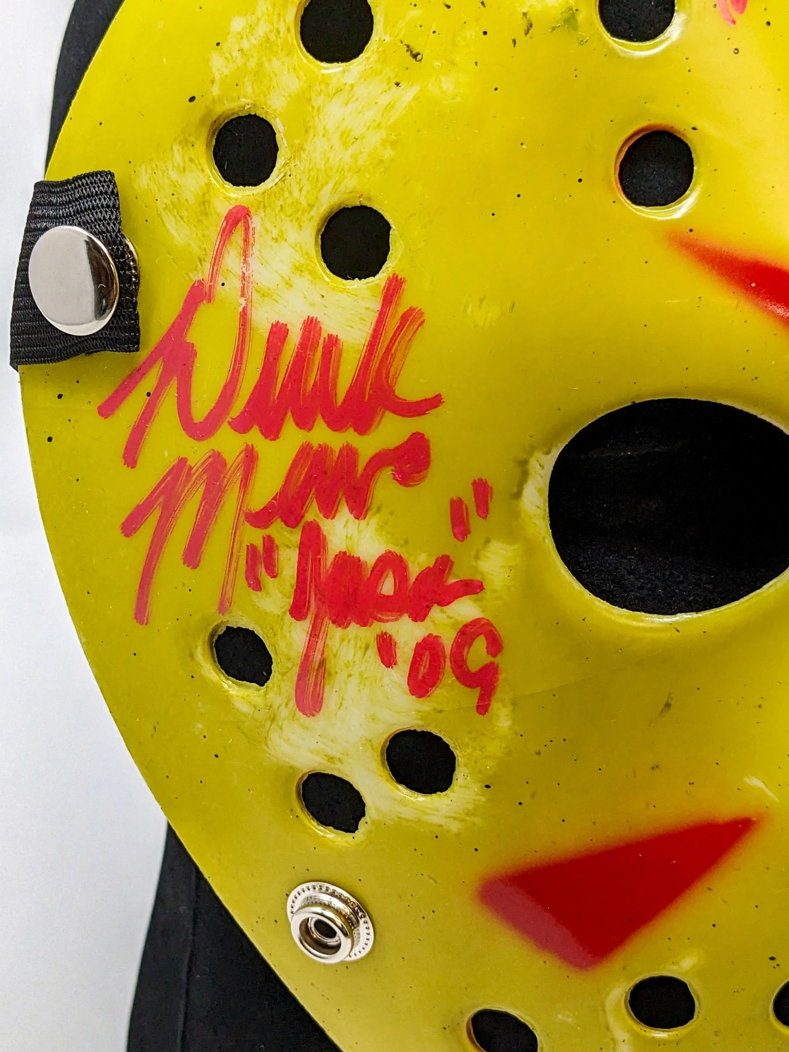 Friday the 13th JASON Hockey Mask Signed x4 Mears, Hodder, Graham, Kirzinger JSA Certified Autograph - Image 18