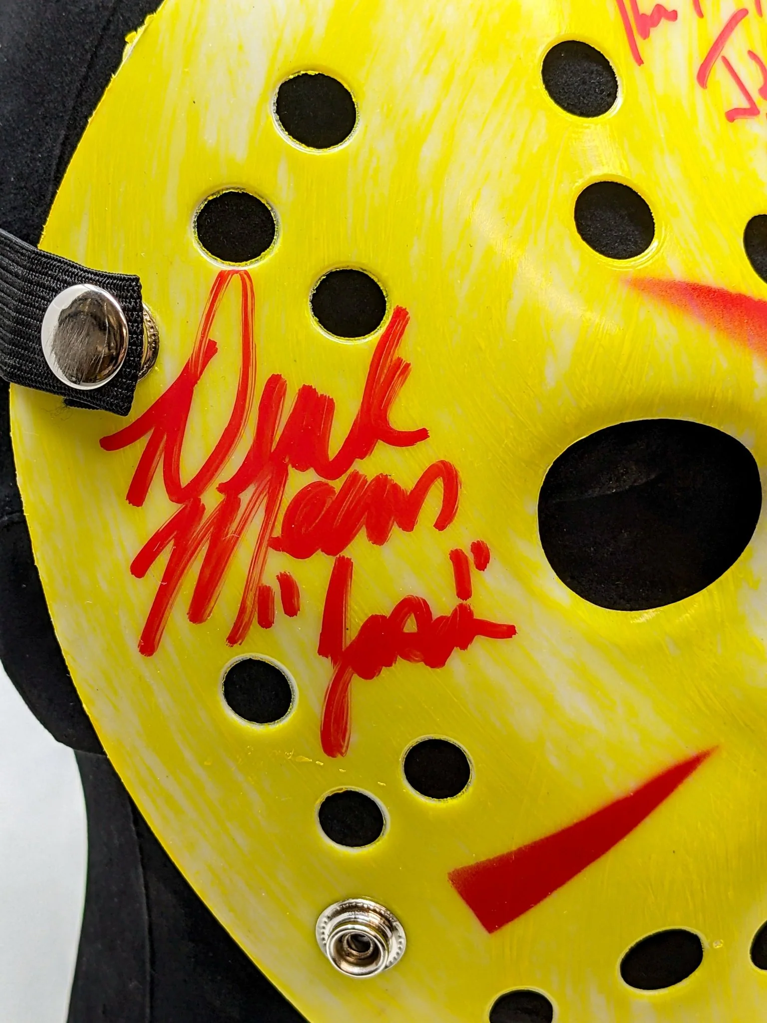 Friday the 13th JASON Hockey Mask Signed x4 Mears, Hodder, Graham, Kirzinger JSA Certified Autograph - Image 23