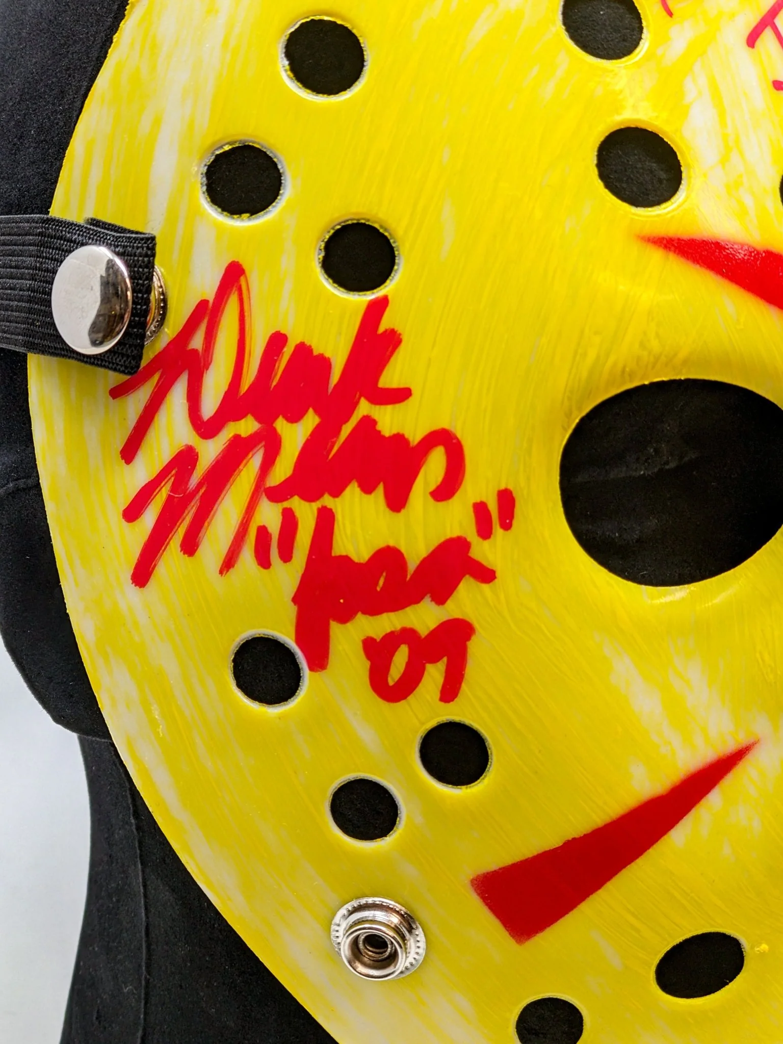 Friday the 13th JASON Hockey Mask Signed x4 Mears, Hodder, Graham, Kirzinger JSA Certified Autograph - Image 28