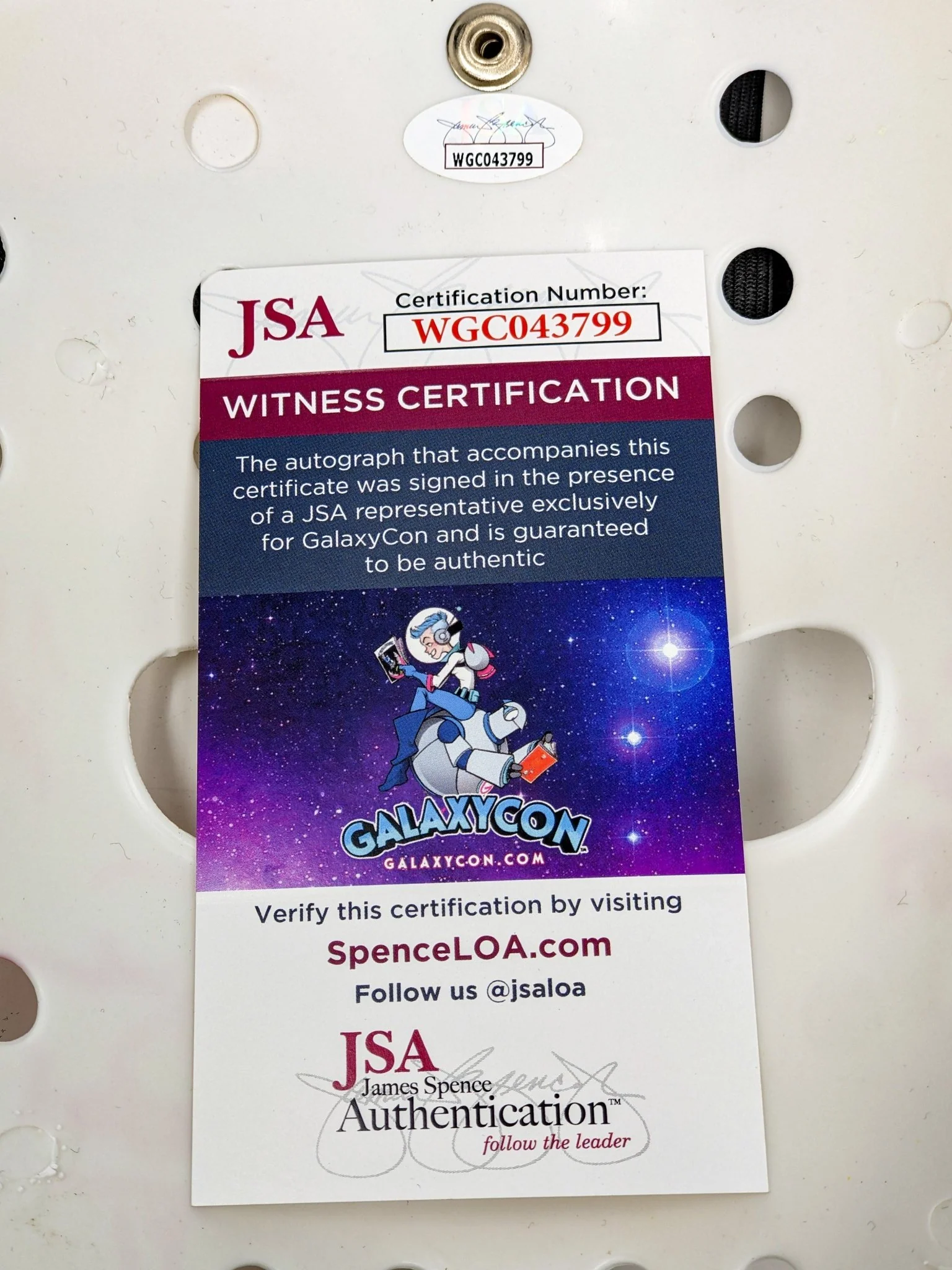 Friday the 13th JASON Hockey Mask Signed x4 Mears, Hodder, Graham, Kirzinger JSA Certified Autograph - Image 10
