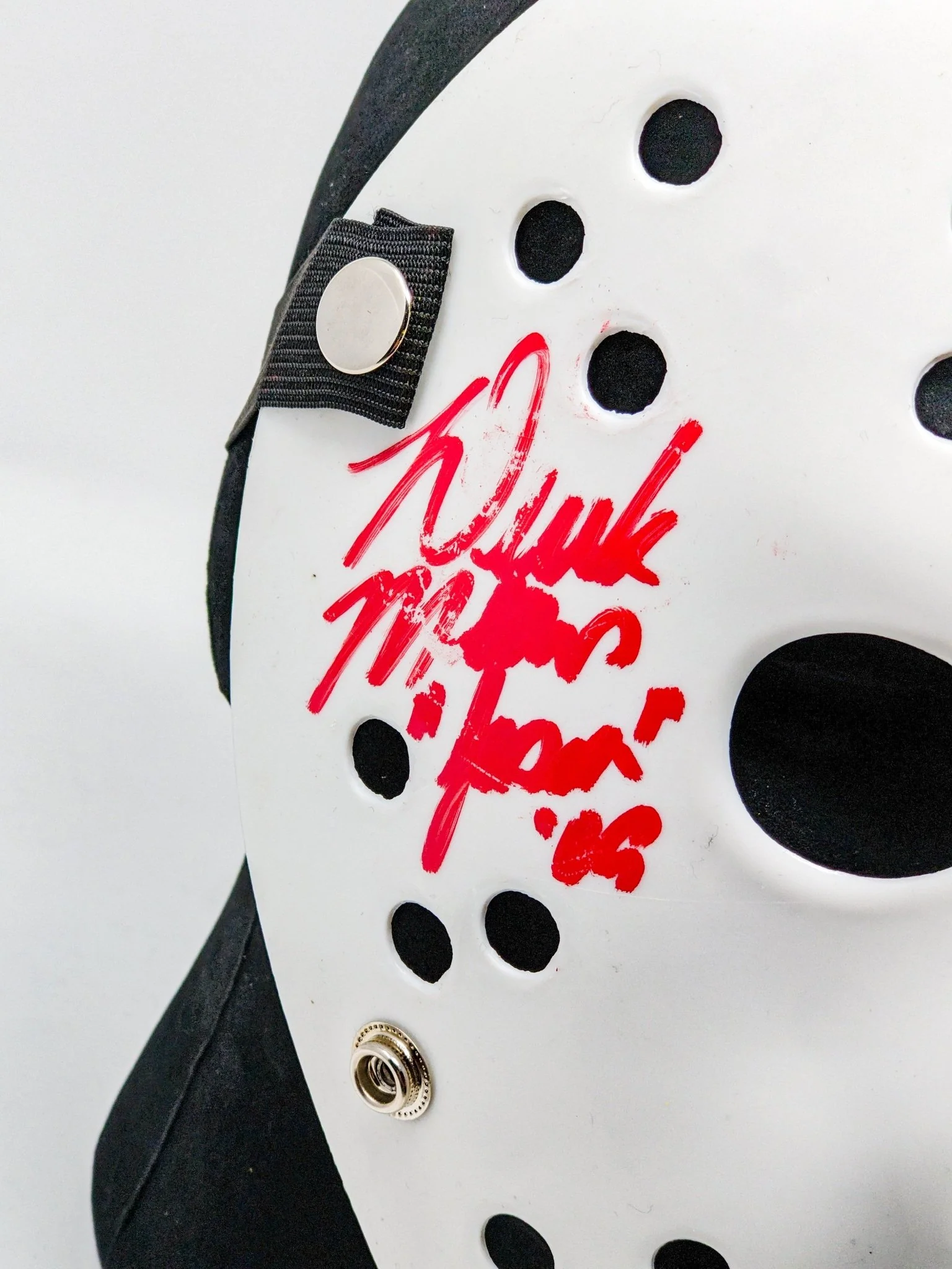 Friday the 13th JASON Hockey Mask Signed x4 Mears, Hodder, Graham, Kirzinger JSA Certified Autograph - Image 18