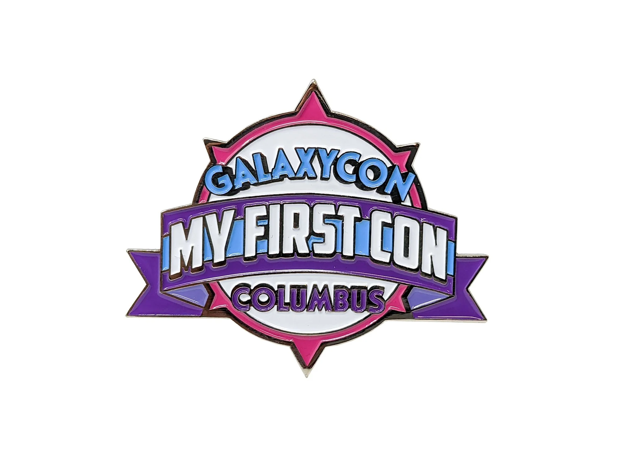 GalaxyCon Columbus My First Con Enamel Pin - Image 2