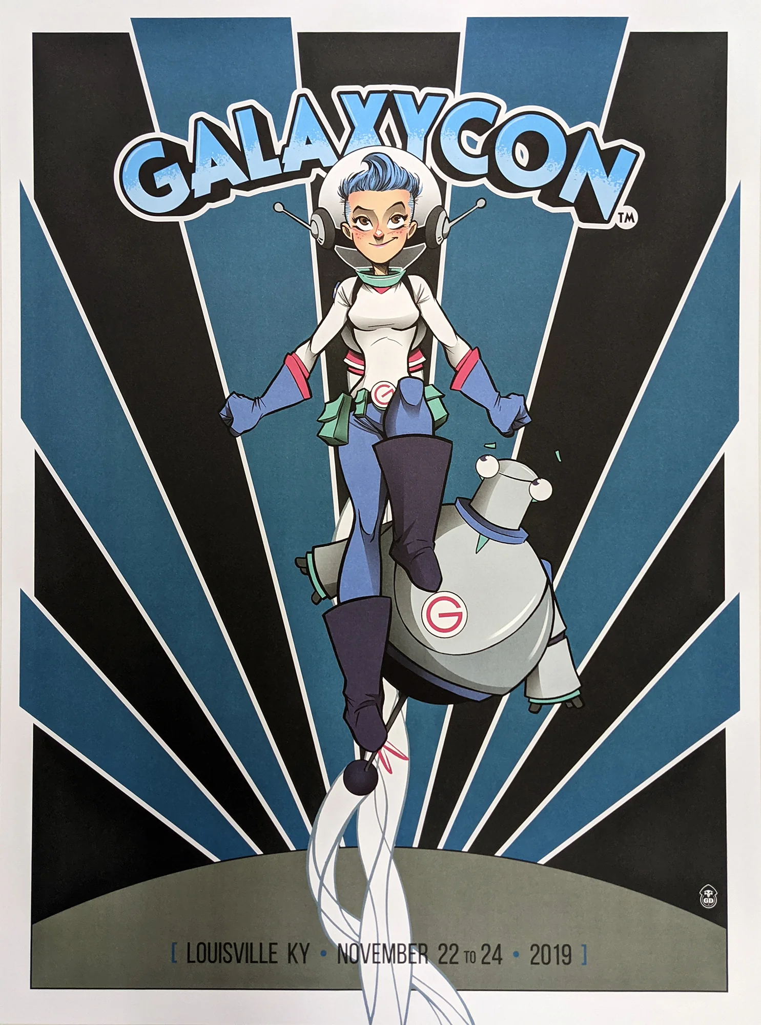GalaxyCon Convention Exclusive 18x24 Lithograph Art Poster - Image 3
