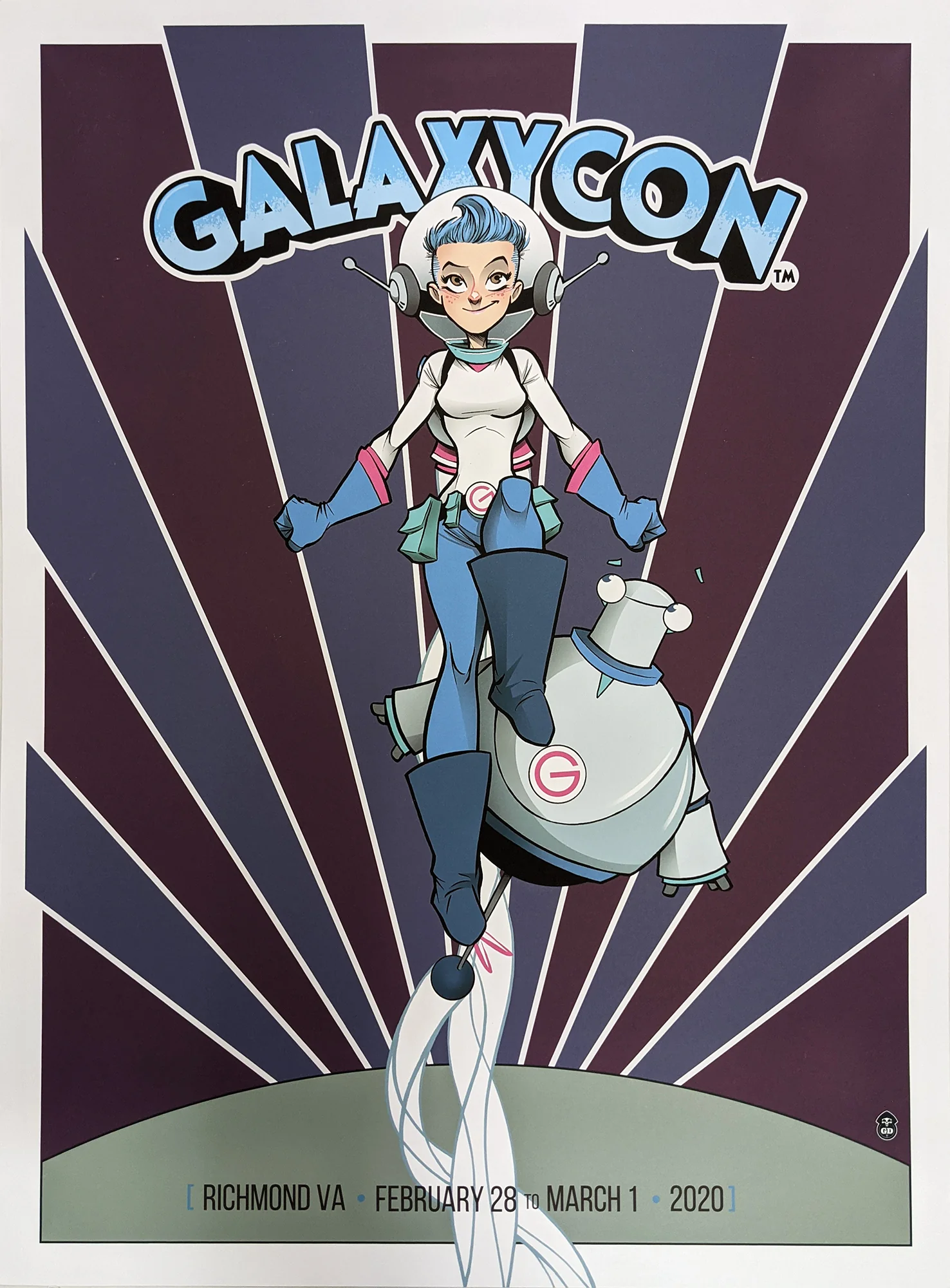 GalaxyCon Convention Exclusive 18x24 Lithograph Art Poster - Image 4