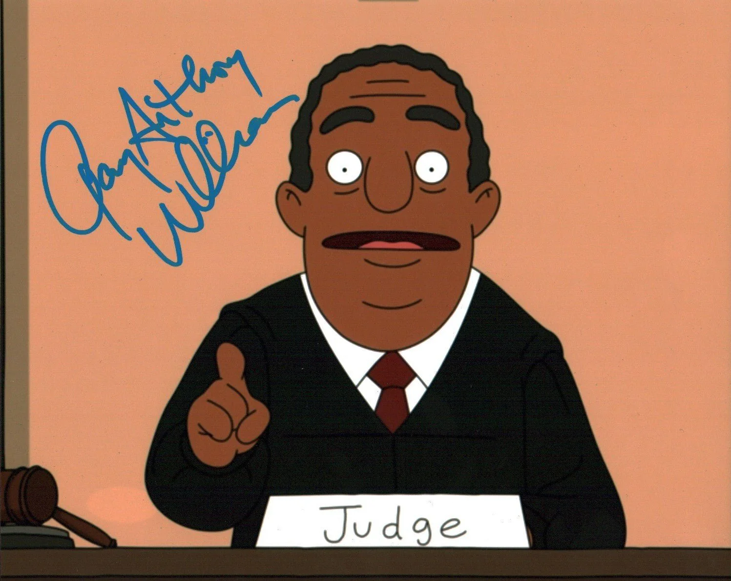 Gary Anthony Williams Bob's Burgers 8x10 Signed Photo JSA Certified Autograph - Image 2