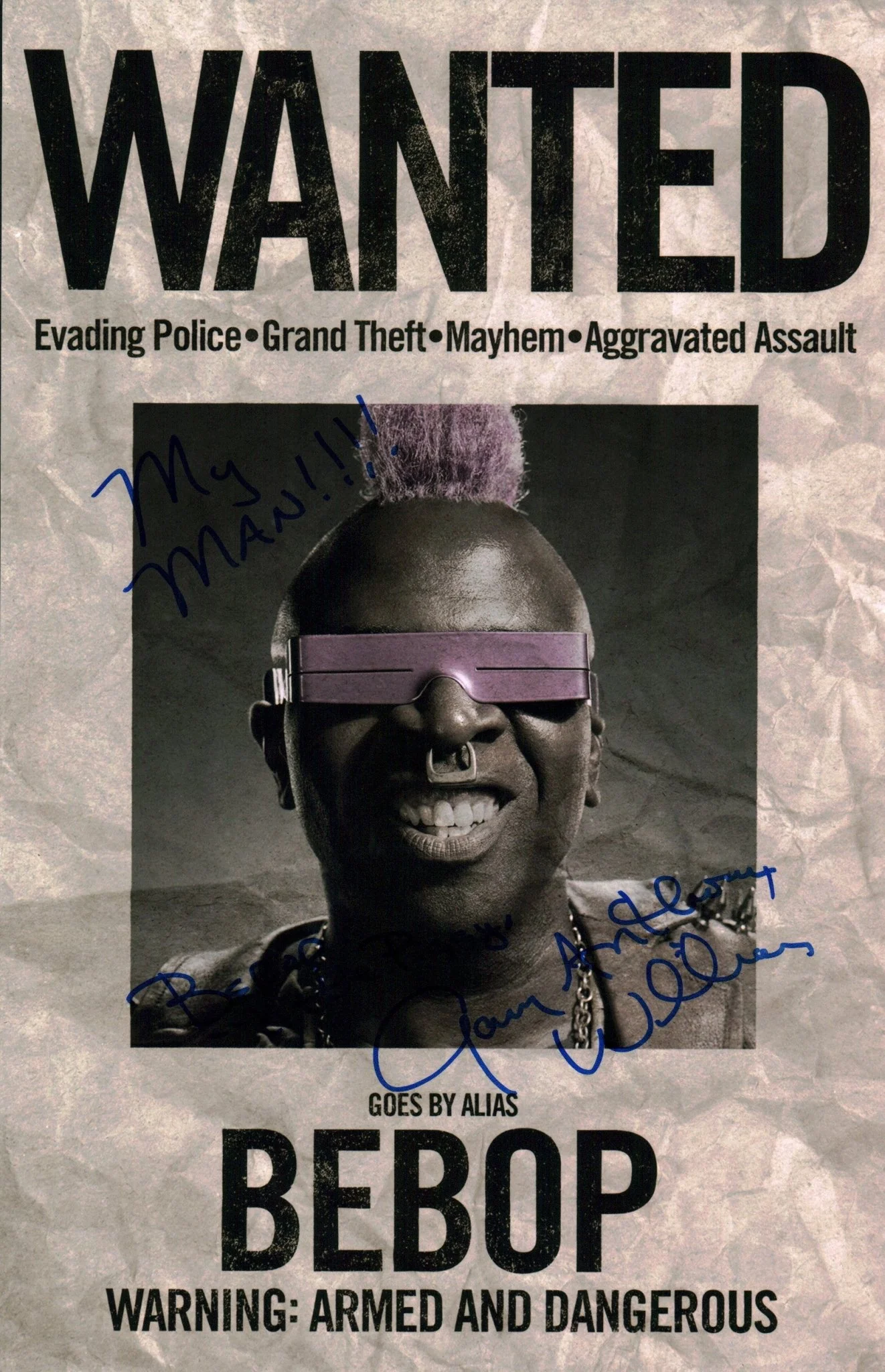 Gary Anthony Williams Teenage Mutant Ninja Turtles 11x17 Signed Photo Poster JSA Certified Autograph - Image 2