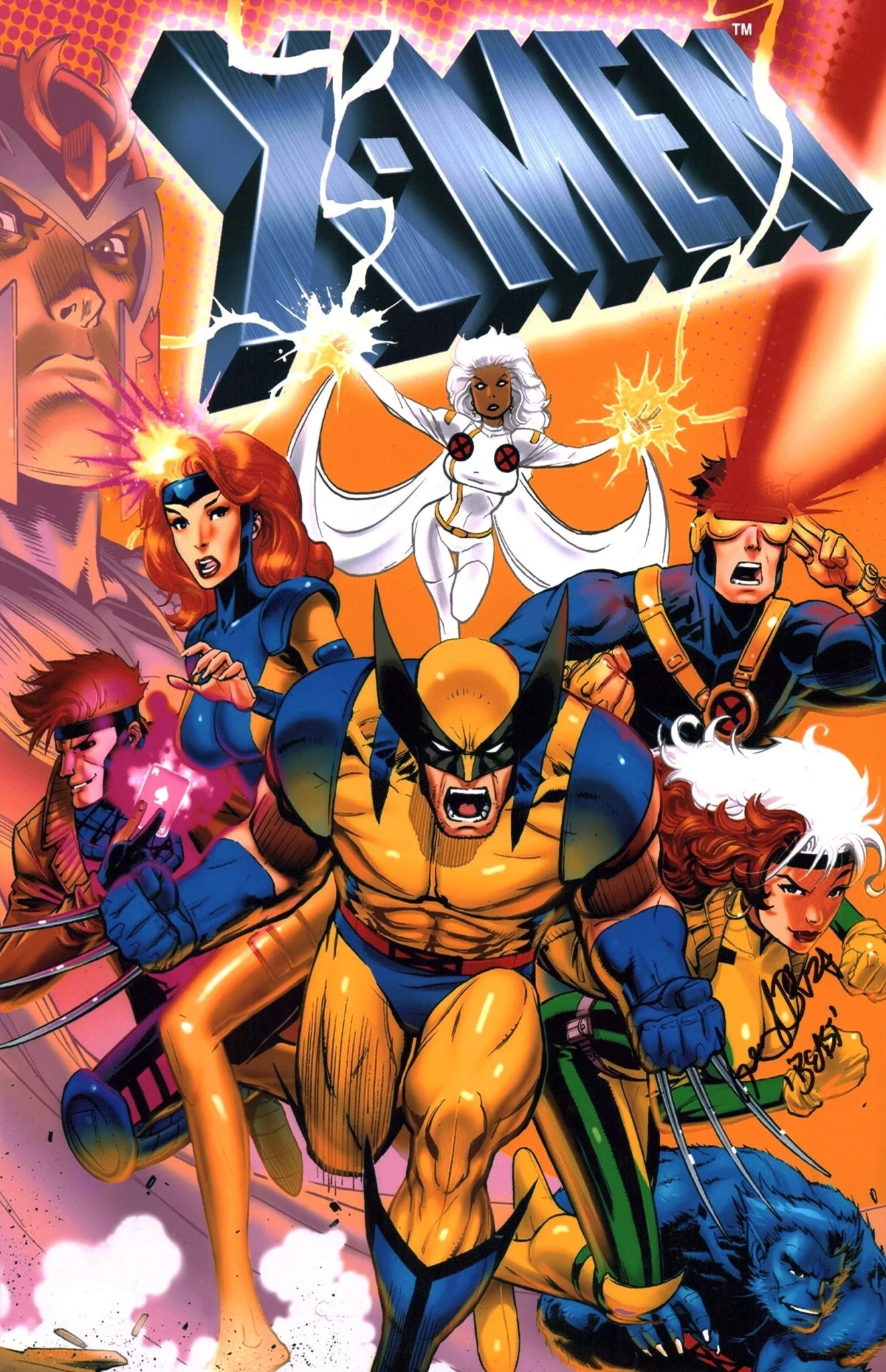 George Buza X-Men 11x17 Signed Mini Poster JSA Certified Autograph - Image 2