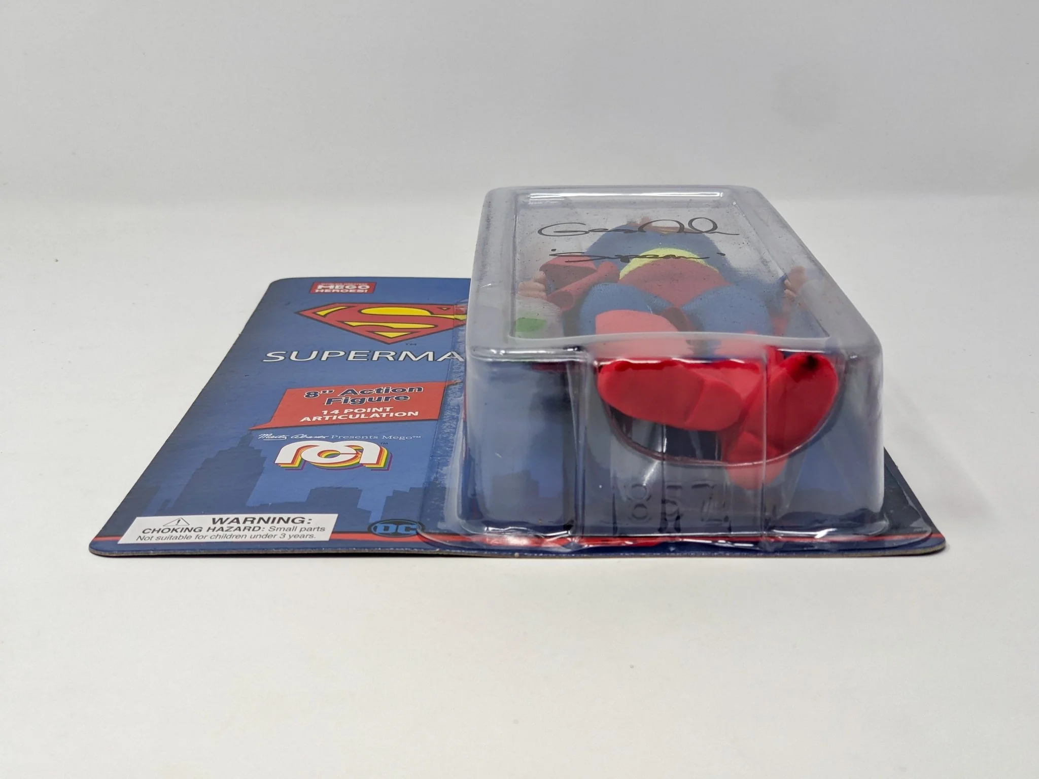 George Newbern DC Superman Signed Mego Action Figure JSA Certified Autograph - Image 22
