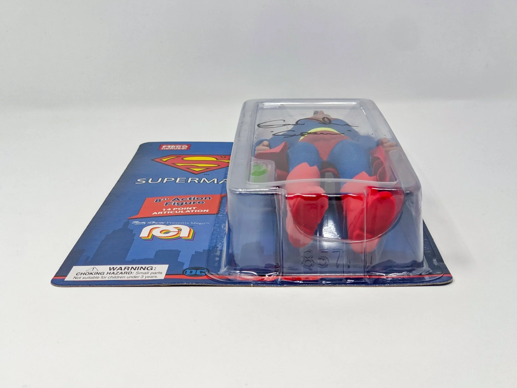 George Newbern DC Superman Signed Mego Action Figure JSA Certified Autograph - Image 29