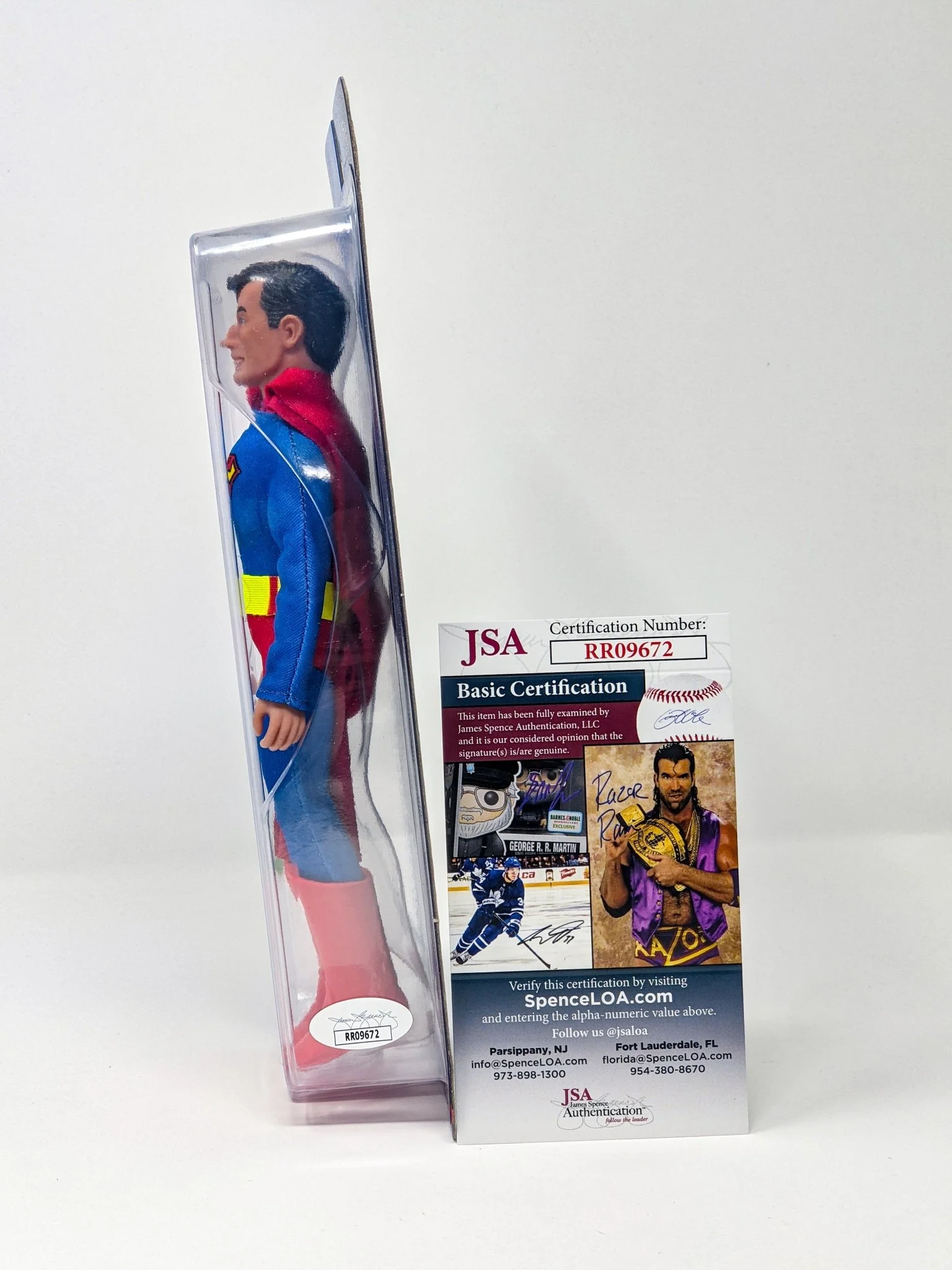 George Newbern DC Superman Signed Mego Action Figure JSA Certified Autograph - Image 31
