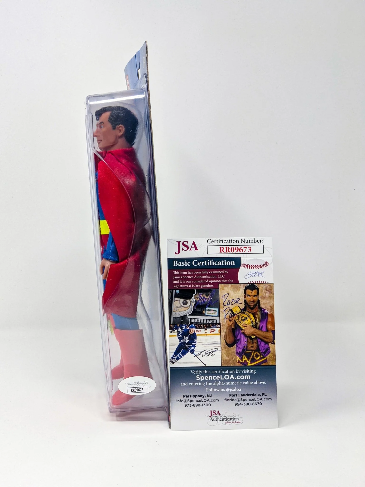 George Newbern DC Superman Signed Mego Action Figure JSA Certified Autograph - Image 37