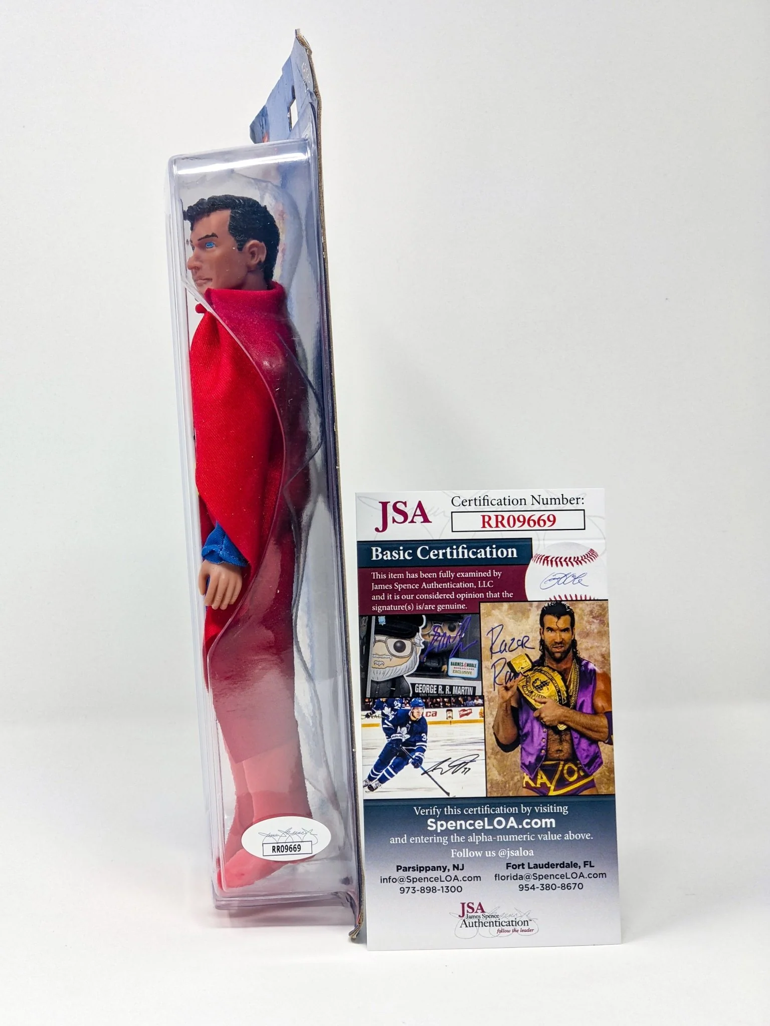 George Newbern DC Superman Signed Mego Action Figure JSA Certified Autograph - Image 51
