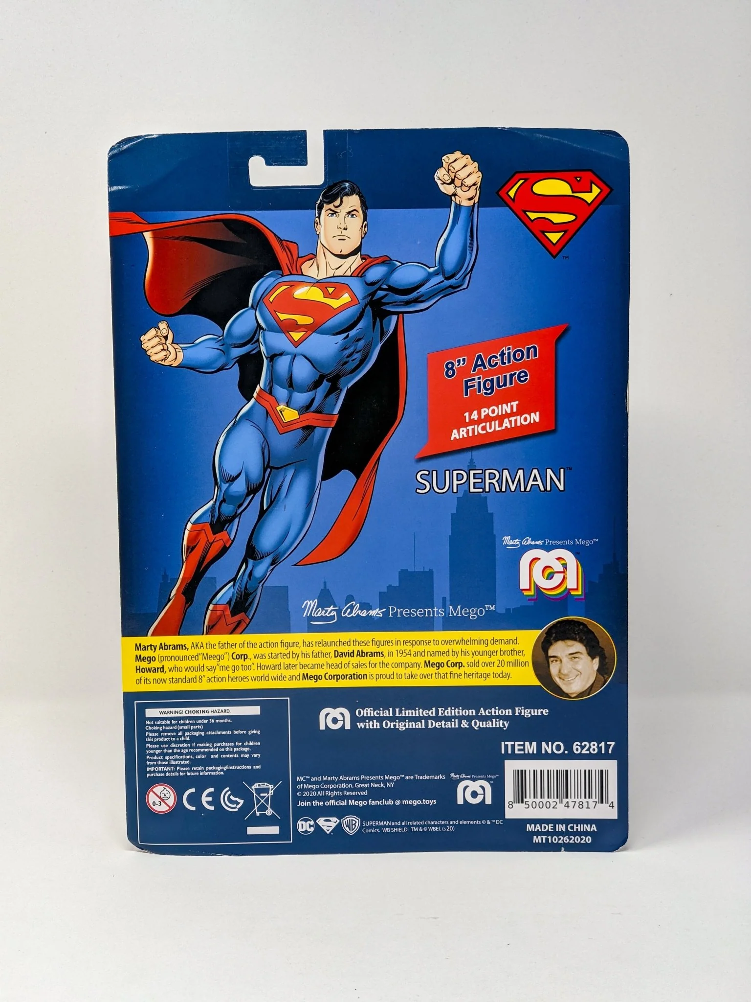 George Newbern DC Superman Signed Mego Action Figure JSA Certified Autograph - Image 52