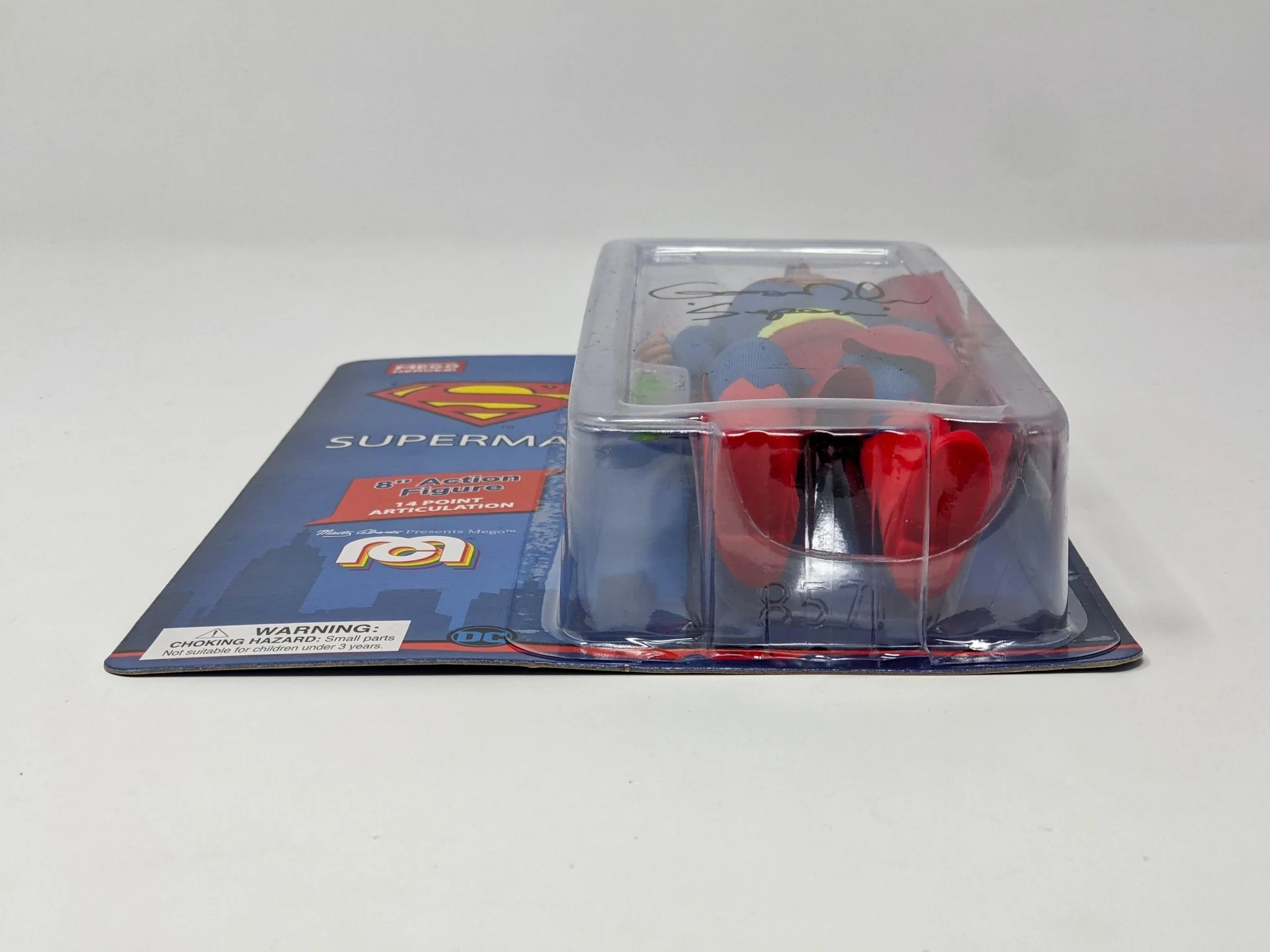 George Newbern DC Superman Signed Mego Action Figure JSA Certified Autograph - Image 7