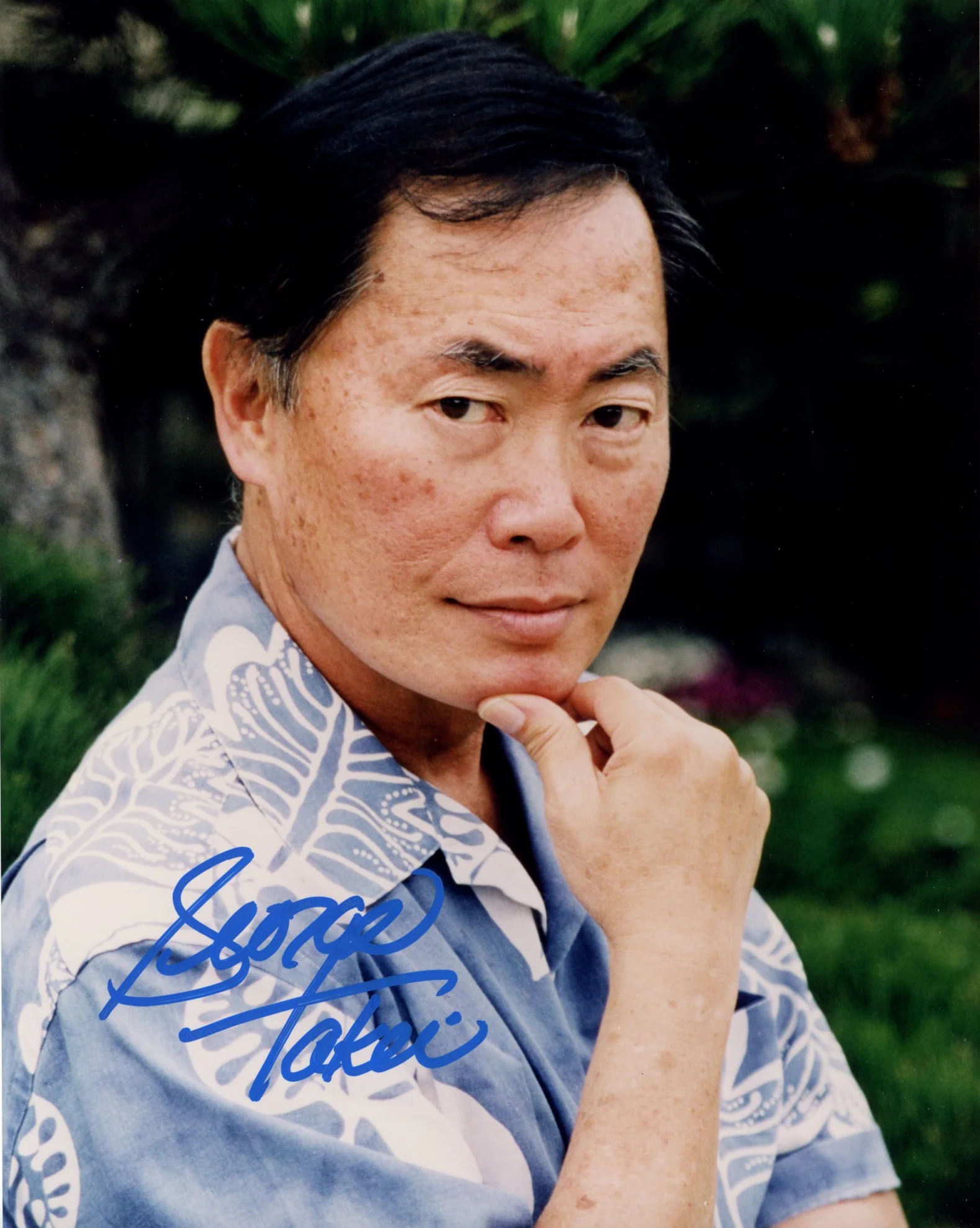 George Takei 8x10 Signed Photo JSA Certified Autograph