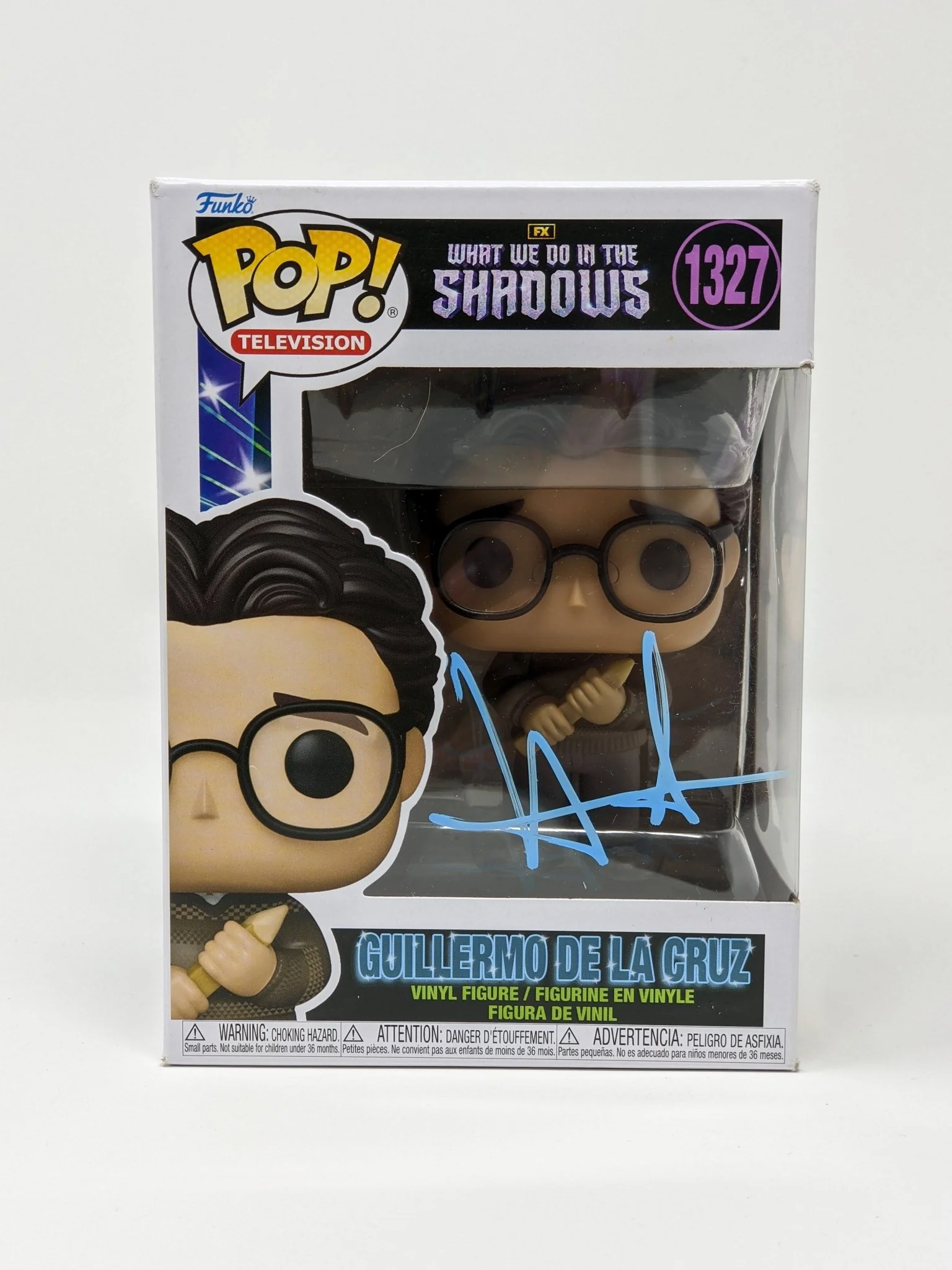 Harvey Guillen Guillermo De La Cruz #1327 Signed Funko Pop JSA Certified Autograph - Image 2