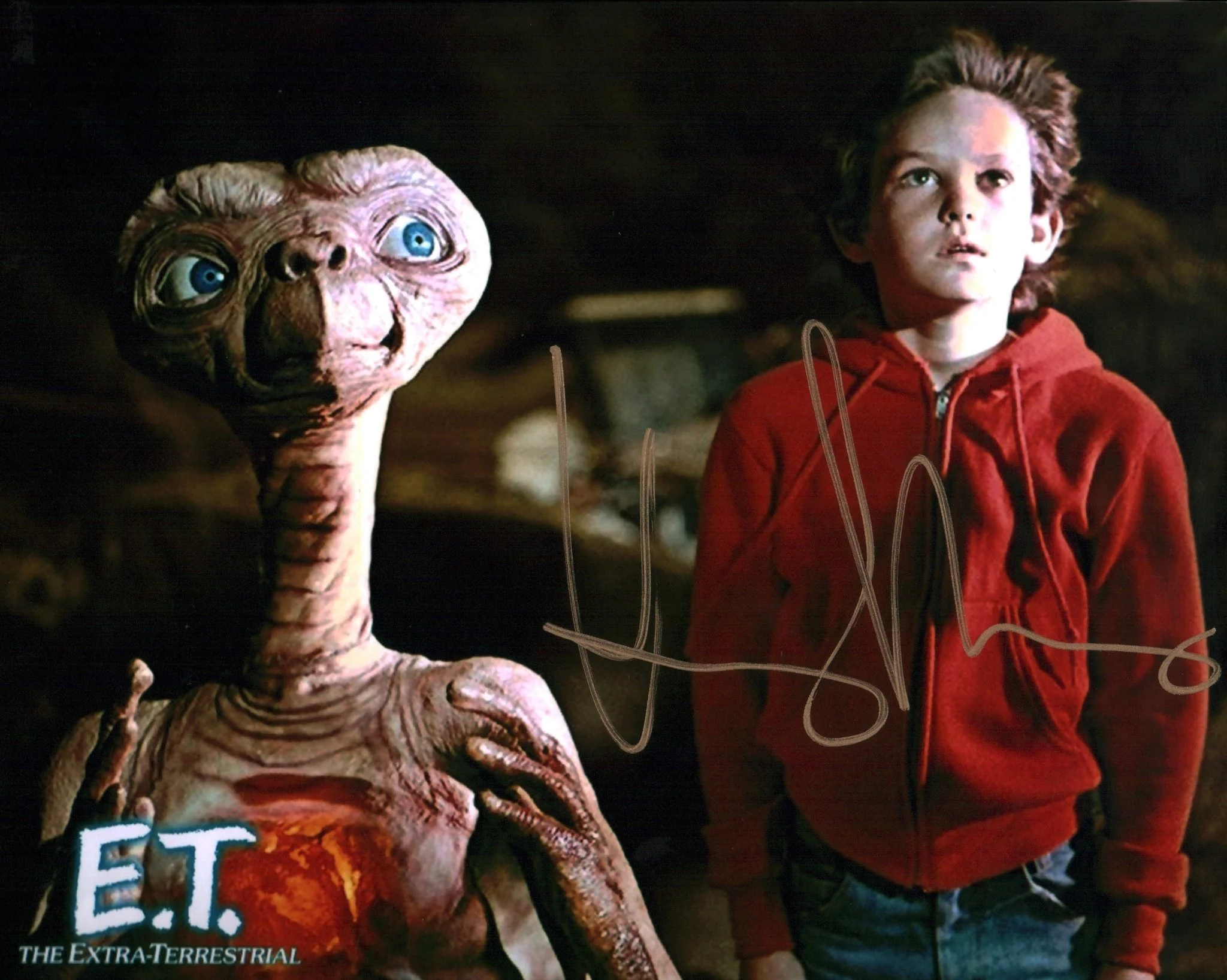 Henry Thomas ET 8x10 Signed Photo JSA Certified Autograph