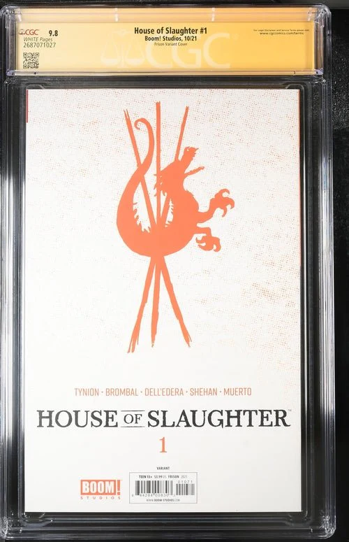House of Slaughter #1 Frison Variant Cover CGC Signature Series 9.8 Signed Jenny Frison - Image 3