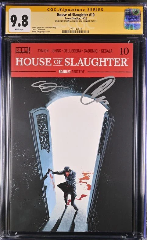 House of Slaughter #10 Boom! Studios CGC Signature Series 9.8 Signed Letizia Cadonici, Sam Johns - Image 2