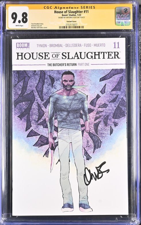 House of Slaughter #11 Boom! Studios Werther Dell'Edera Cover CGC Signature Series 9.8 Signed Anthony Fuso - Image 2