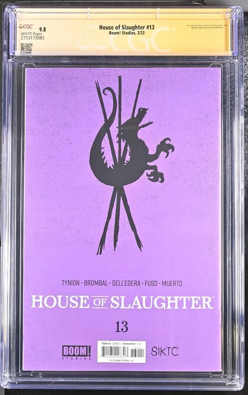House of Slaughter #13 Boom! Studios CGC Signature Series 9.8 Signed Antonio Fuso - Image 5