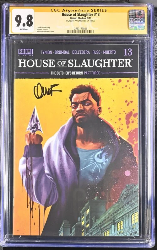 House of Slaughter #13 Boom! Studios CGC Signature Series 9.8 Signed Antonio Fuso - Image 6
