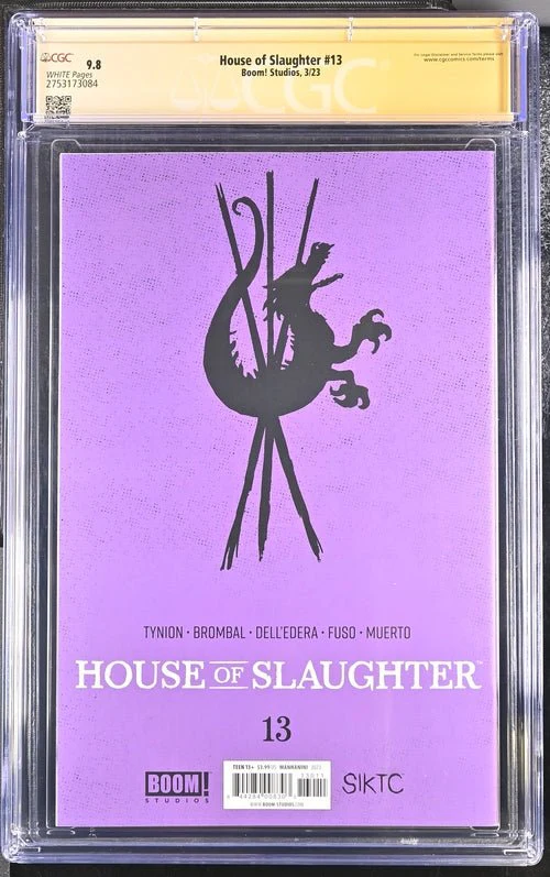 House of Slaughter #13 Boom! Studios CGC Signature Series 9.8 Signed Antonio Fuso - Image 7