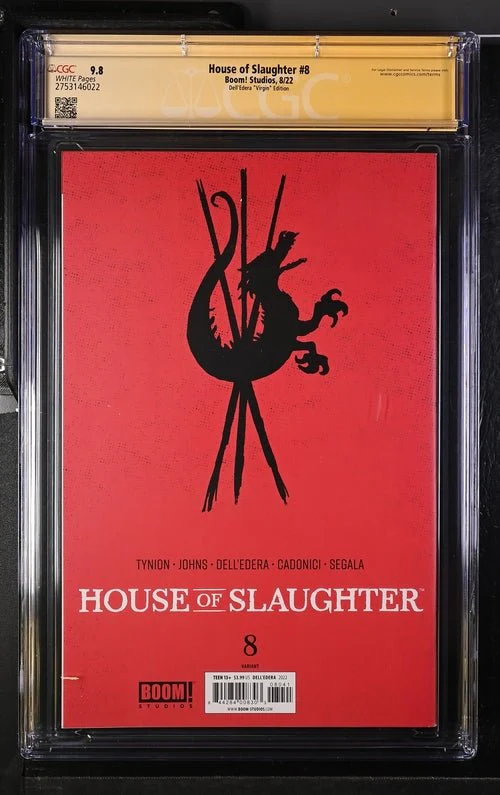 House of Slaughter #8 Dell'Edera Edition Boom! Studios CGC Signature Series 9.8 Signed Cadonici, Johns - Image 3