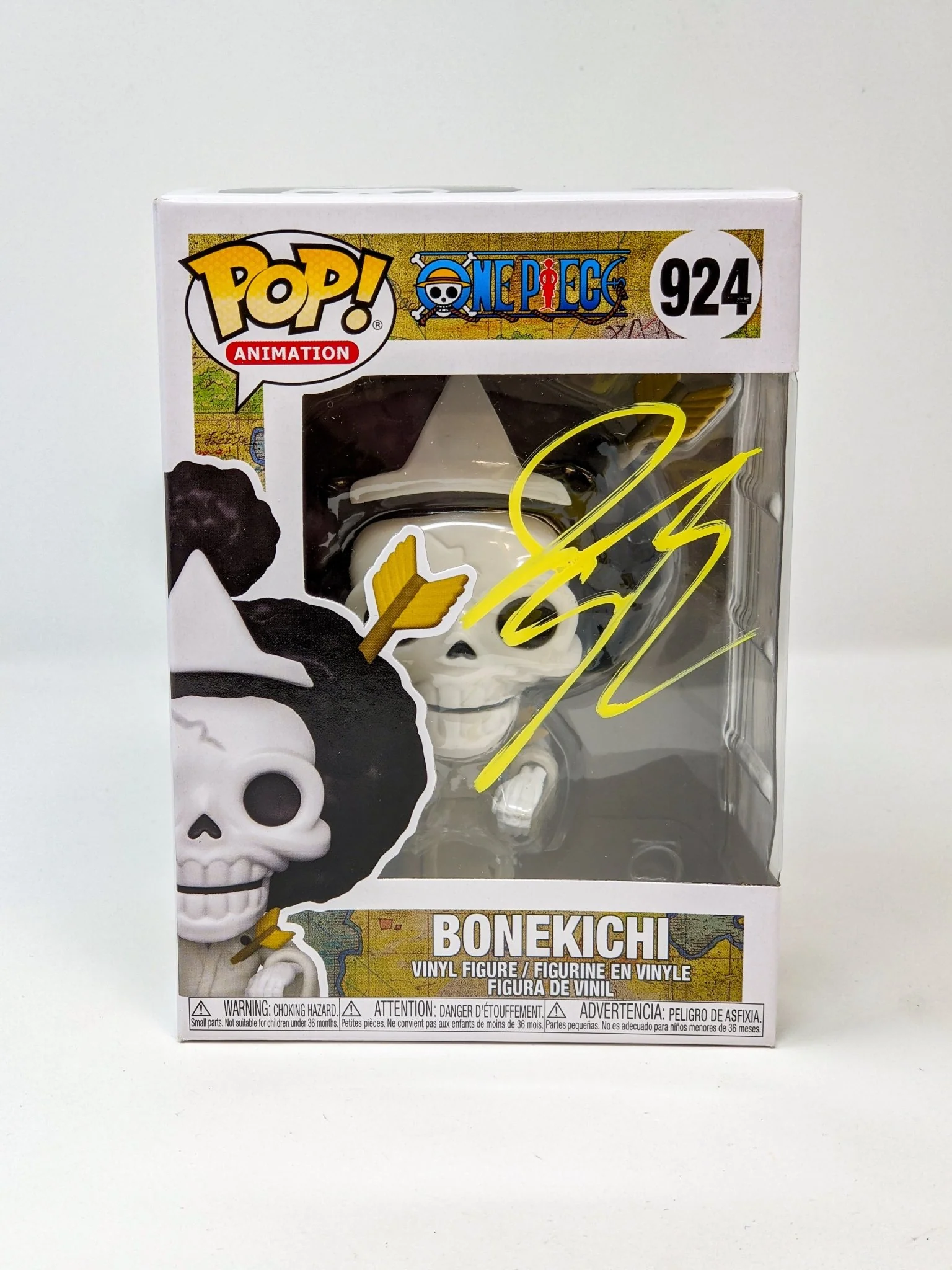 Ian Sinclair One Piece Bonekichi #924 Signed Funko Pop JSA Certified Autograph - Image 6