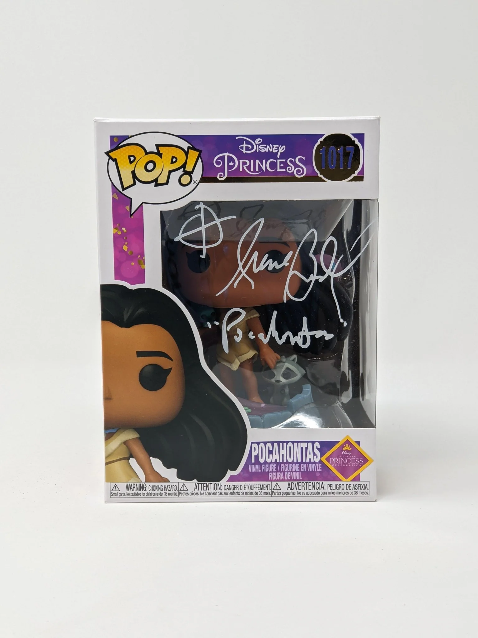 Irene Bedard Disney Pocahontas #1017 Signed Funko Pop JSA Certified Autograph - Image 5