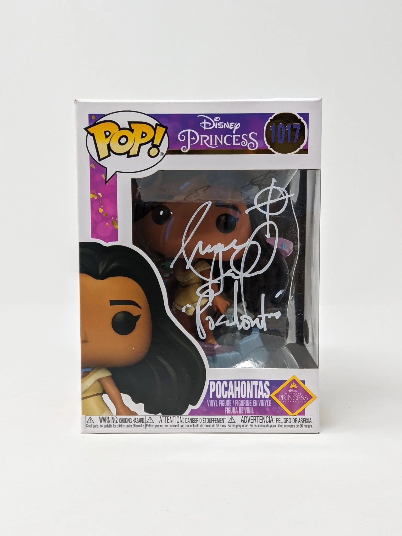 Irene Bedard Disney Pocahontas #1017 Signed Funko Pop JSA Certified Autograph - Image 6
