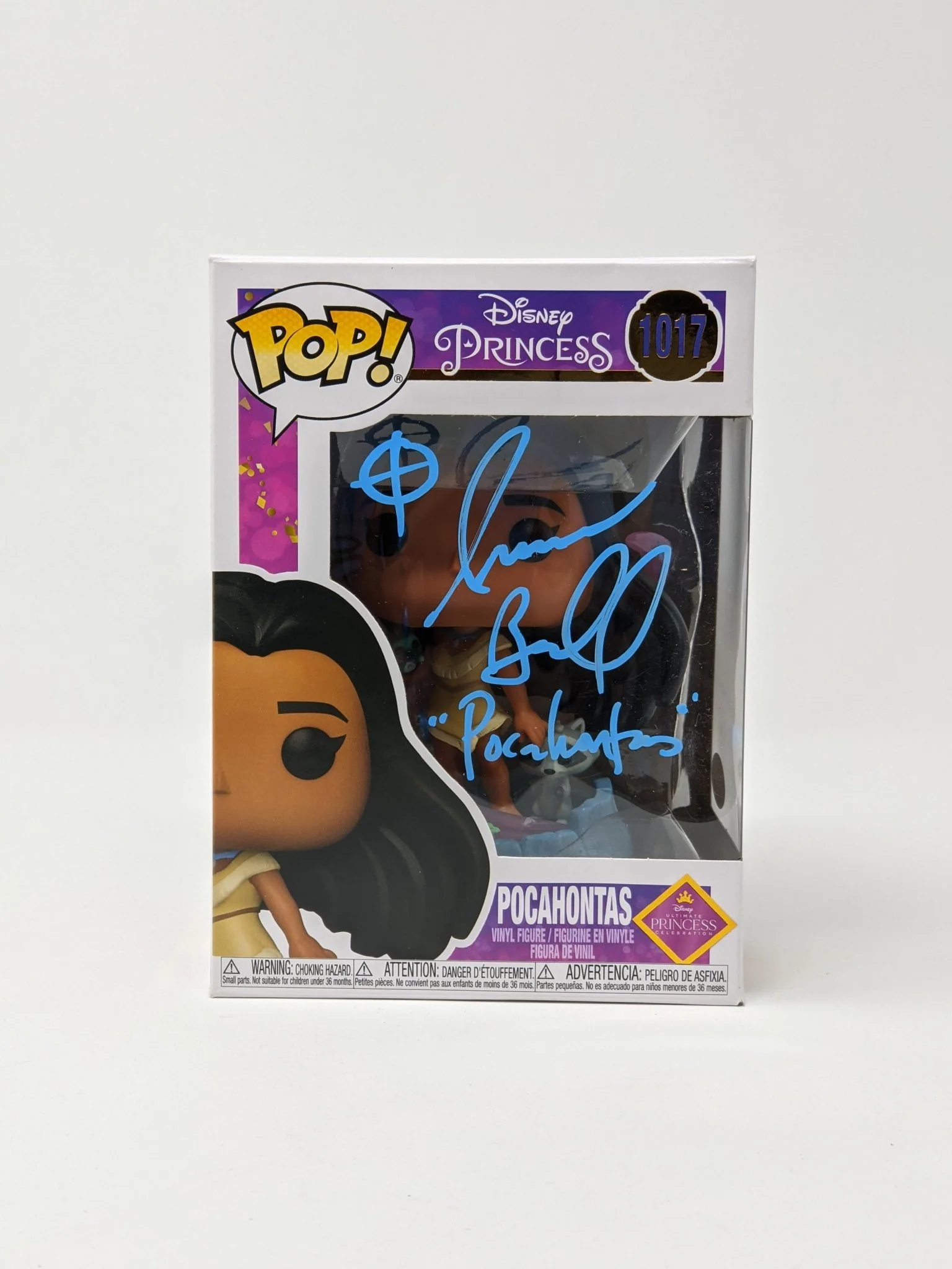 Irene Bedard Disney Pocahontas #1017 Signed Funko Pop JSA Certified Autograph - Image 7