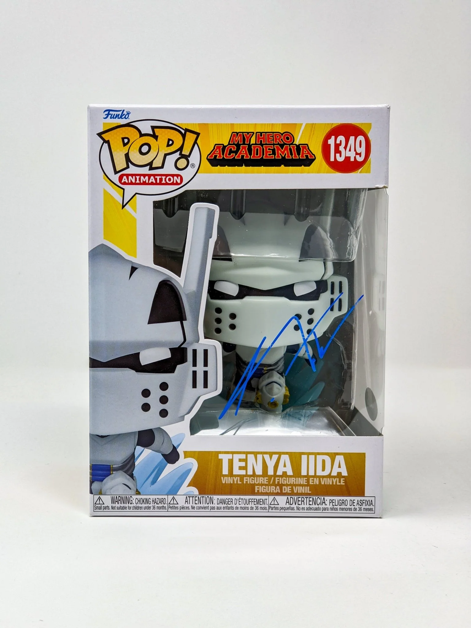 J. Michael Tatum Tenya Iida #1349 Signed Funko Pop JSA Certified Autograph - Image 2