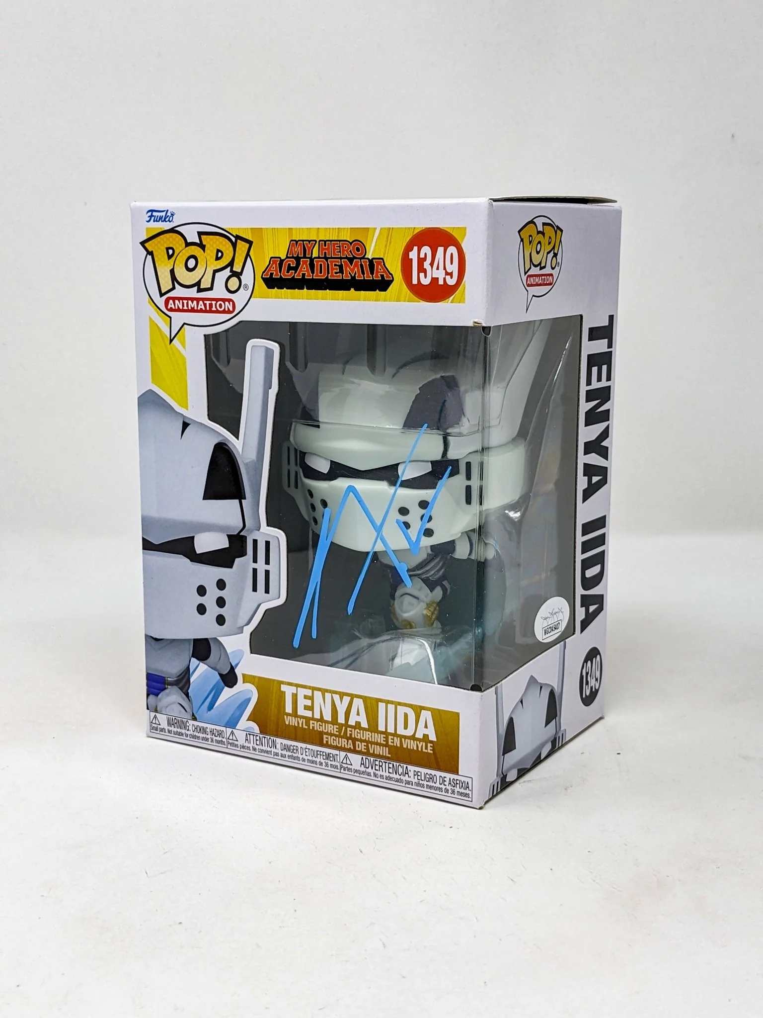 J. Michael Tatum Tenya Iida #1349 Signed Funko Pop JSA Certified Autograph - Image 3
