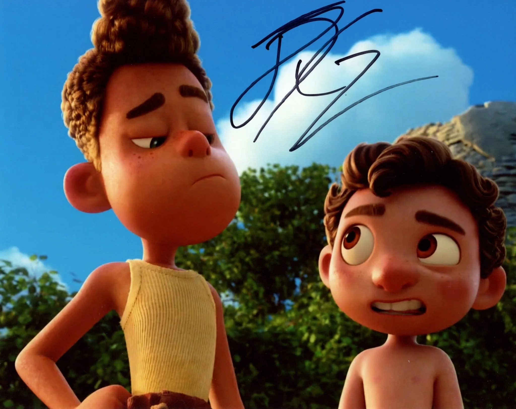 Jack Dylan Grazer Luca 8x10 Signed Photo JSA Certified Autograph