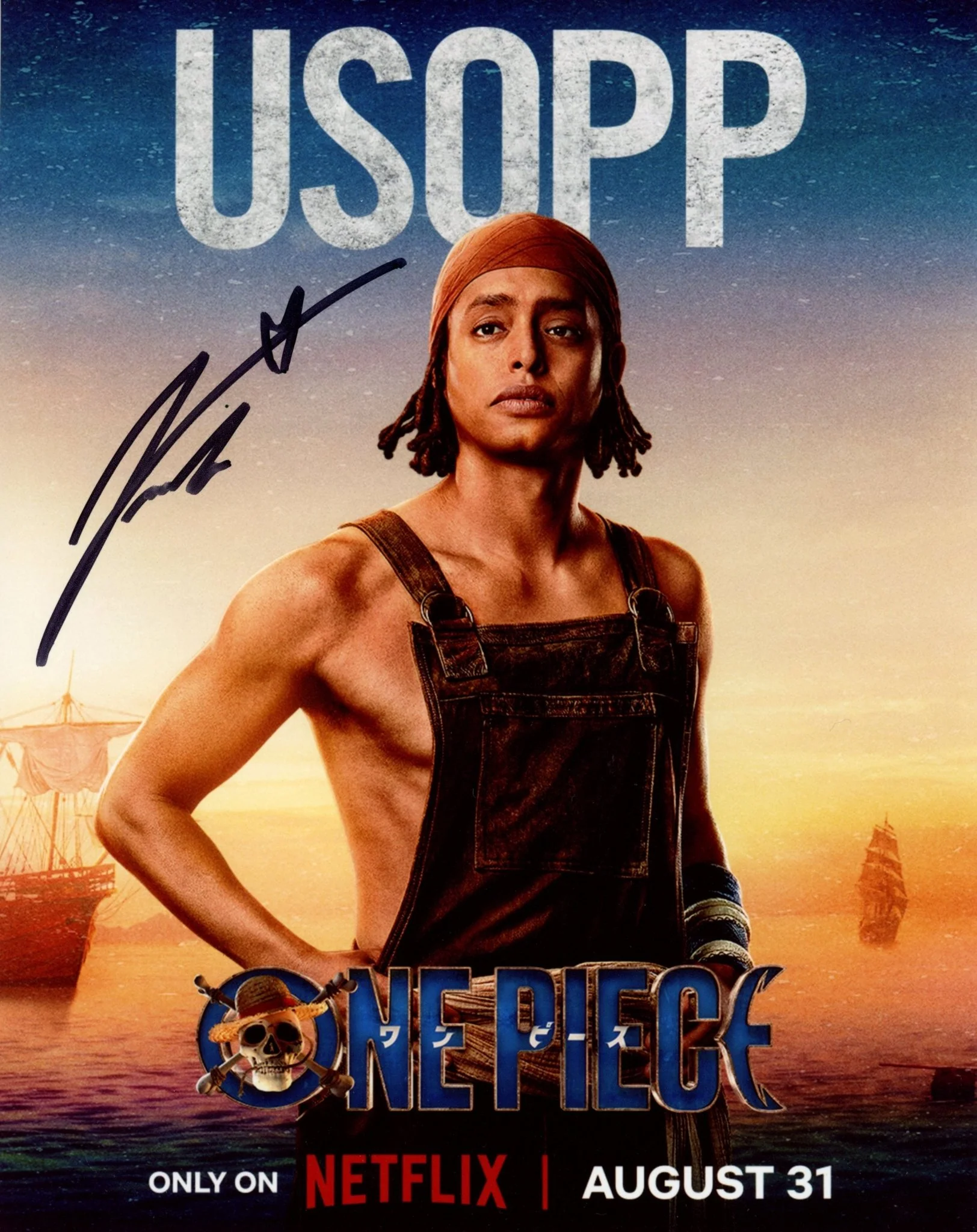 Jacob Romero One Piece 8x10 Photo Signed JSA Certified Autograph