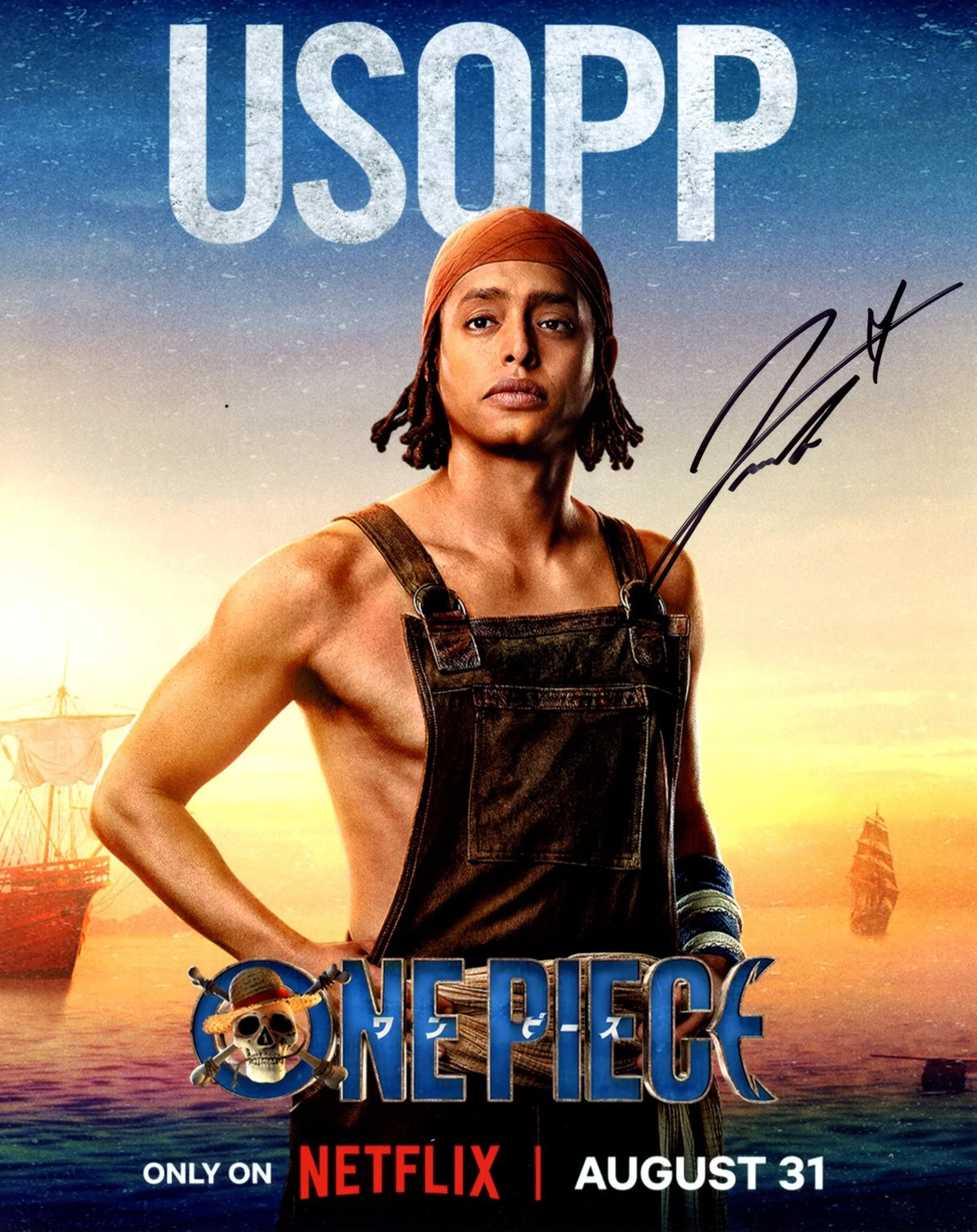 Jacob Romero One Piece 8x10 Photo Signed JSA Certified Autograph - Image 2