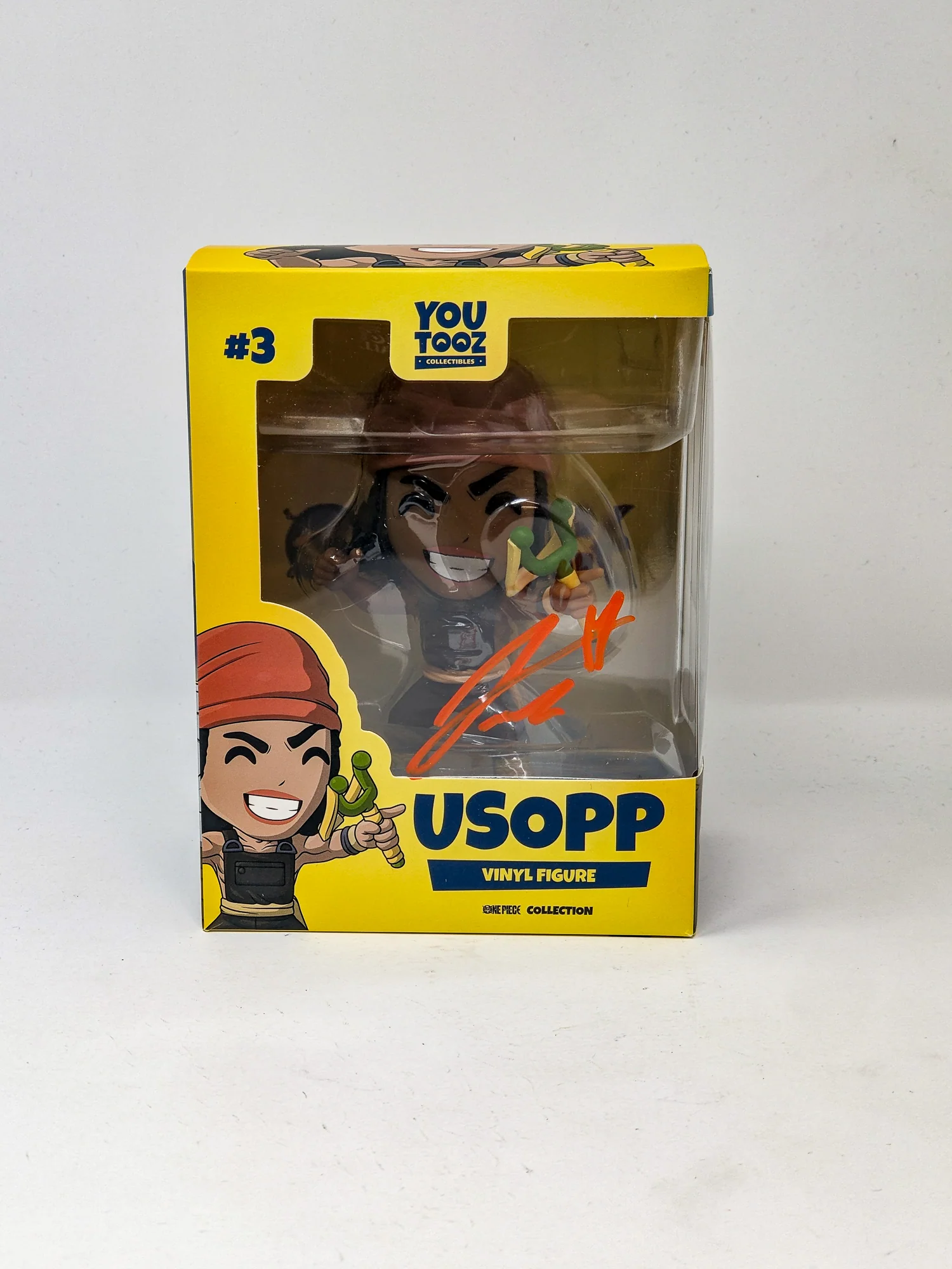 Jacob Romero One Piece Usopp Signed YouTooz Figure JSA Certified Autograph - Image 2