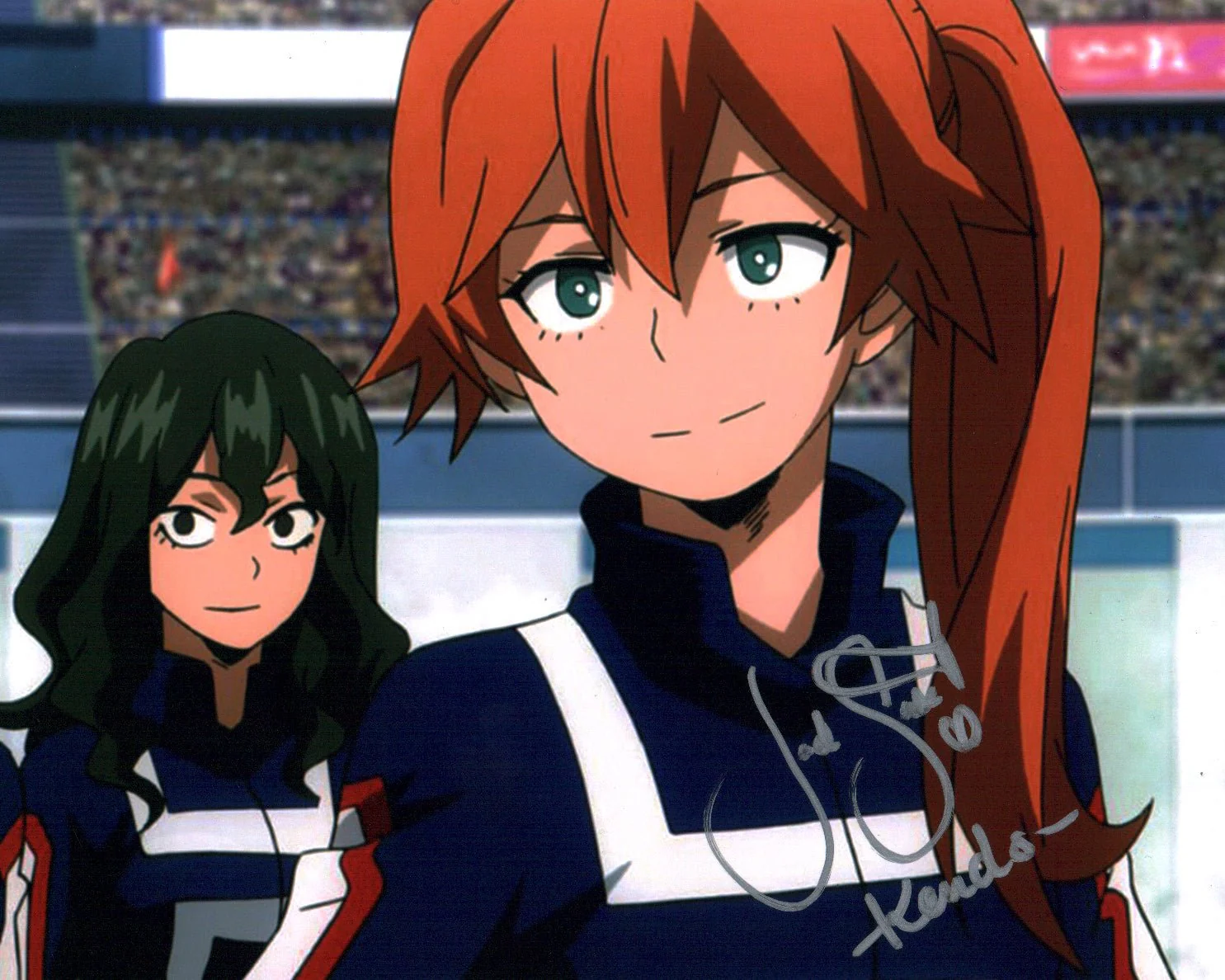 Jad Saxton My Hero Academia 8x10 Signed Photo JSA Certified Autograph - Image 2
