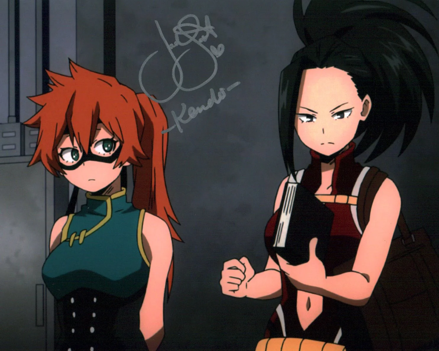 Jad Saxton My Hero Academia 8x10 Signed Photo JSA Certified Autograph - Image 2