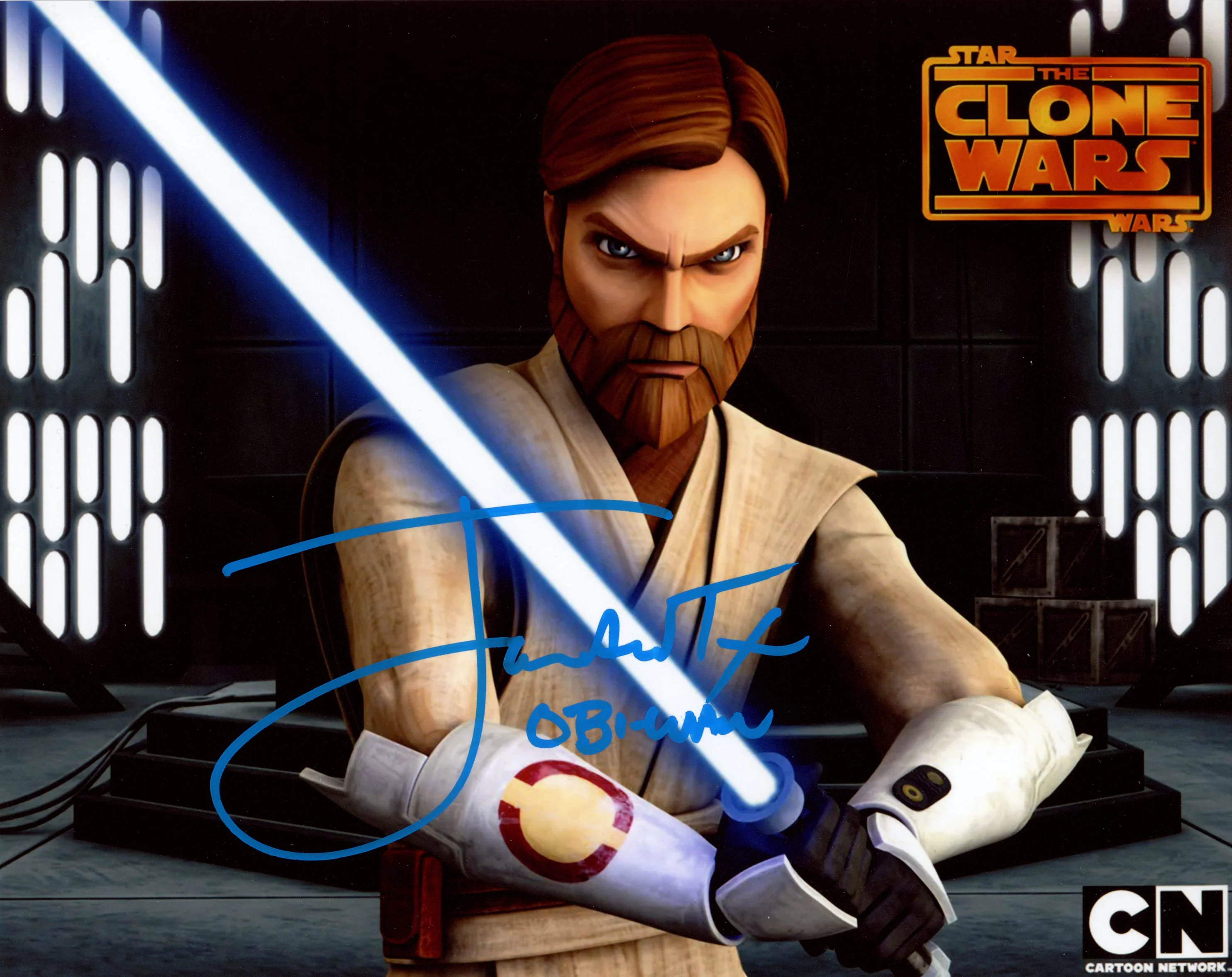 James Arnold Taylor Star Wars Clone Wars 8x10 Signed Photo JSA Certified Autograph - Image 3