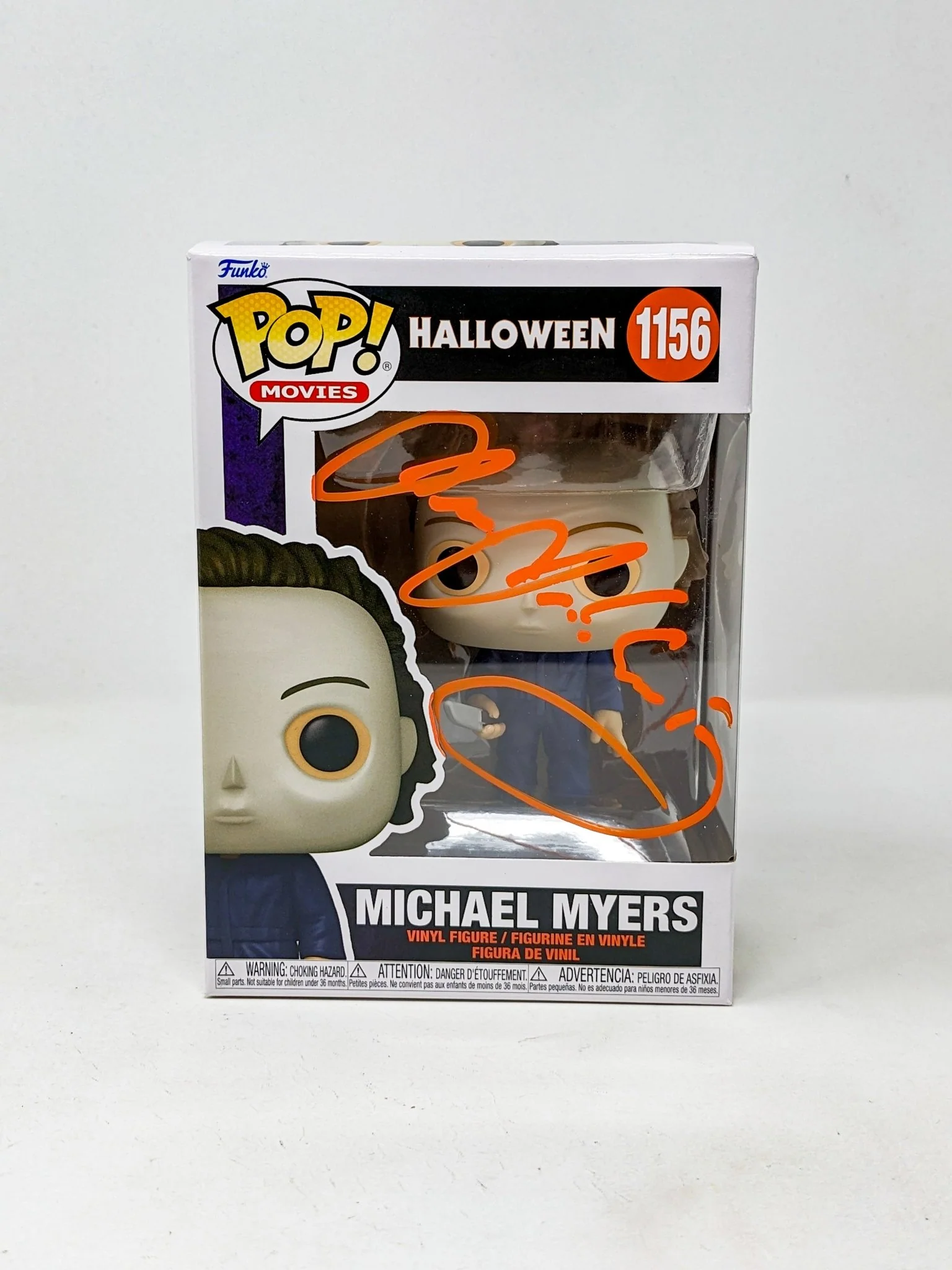 James Jude Courtney Halloween Michael Myers #1156 Signed Funko Pop JSA Certified Autograph - Image 2