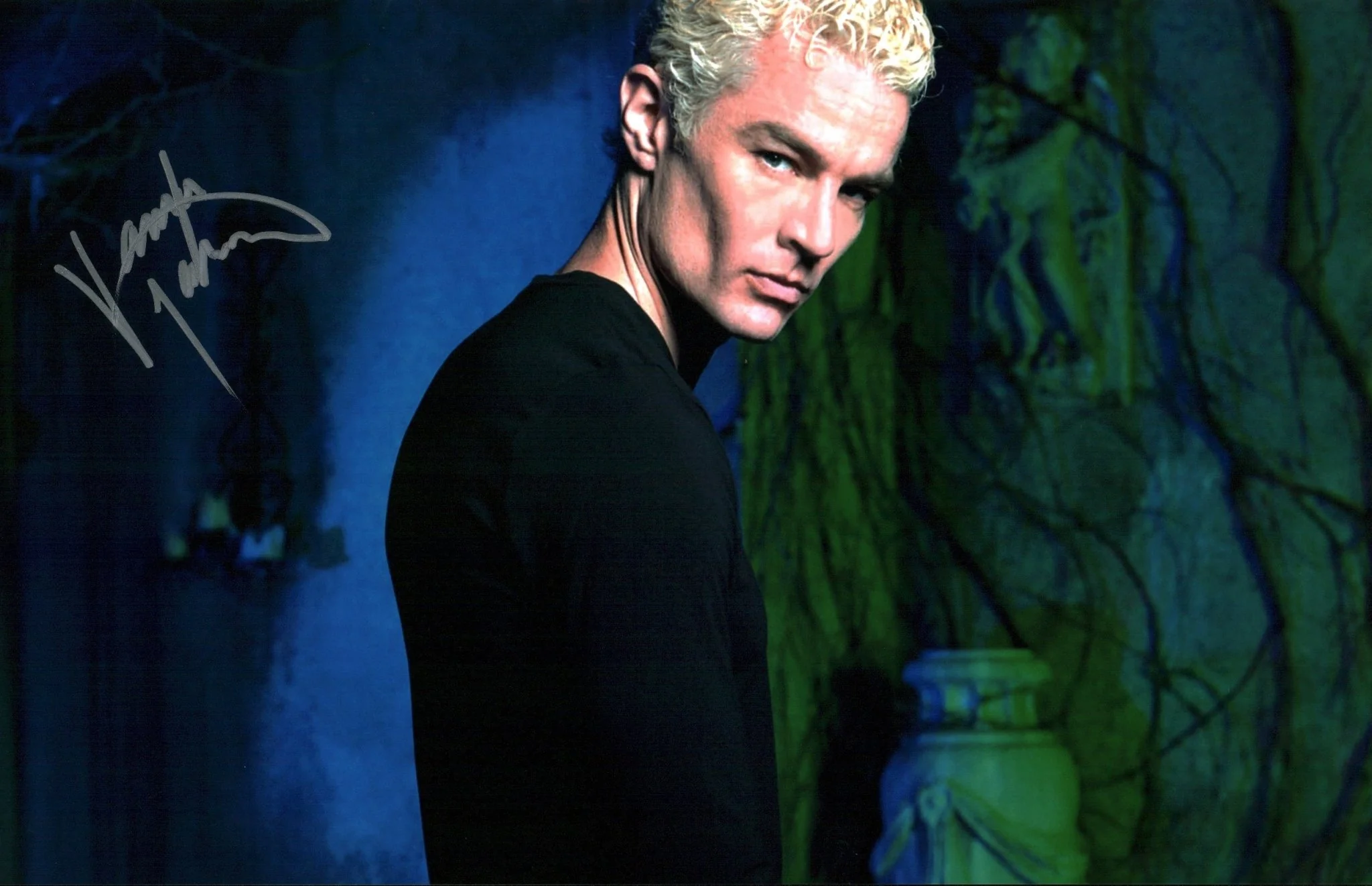 James Marsters Buffy the Vampire Slayer 11x17 Signed Photo Poster JSA Certified Autograph - Image 2