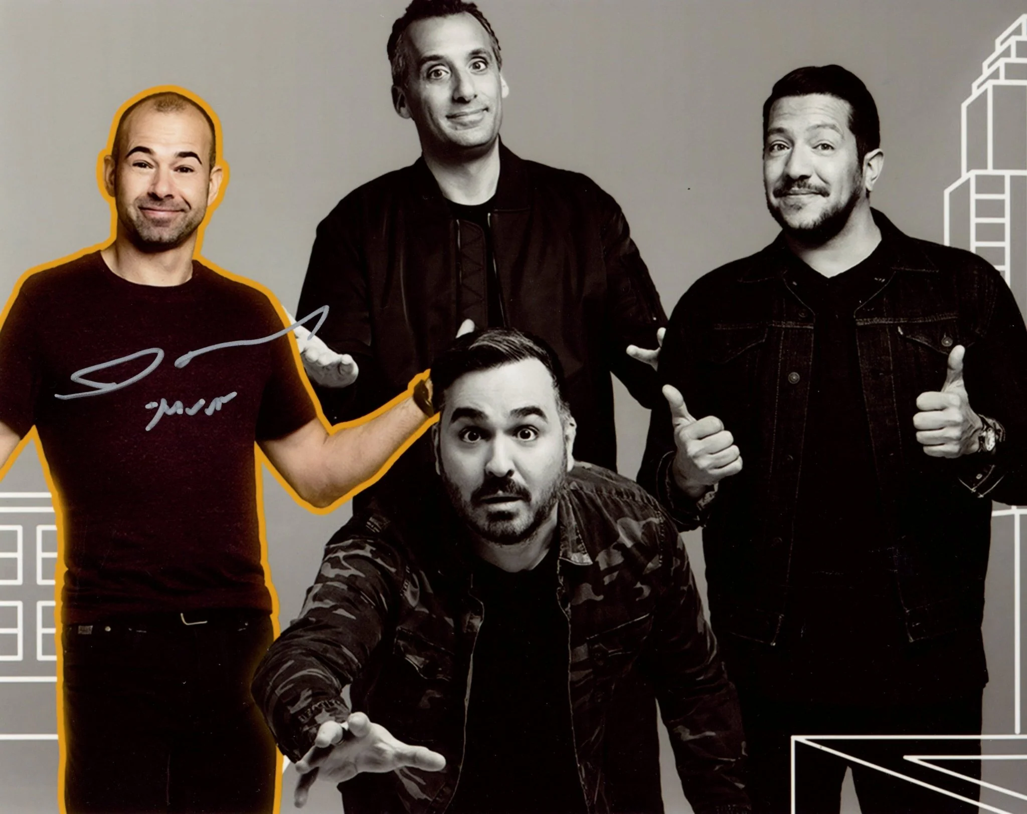 James Murray Impractical Jokers 8x10 Photo Signed JSA Certified Autograph - Image 2