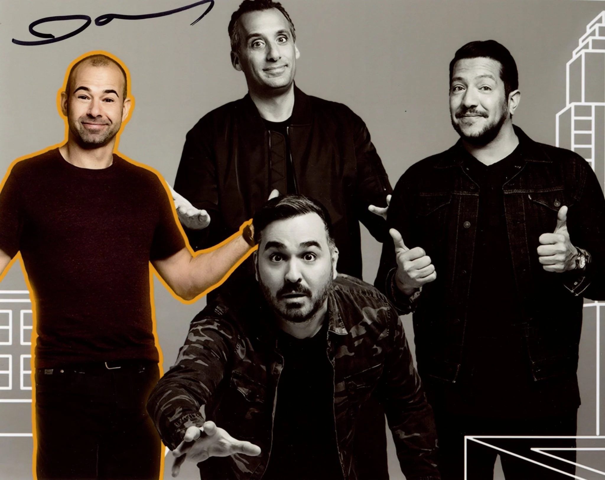 James Murray Impractical Jokers 8x10 Photo Signed JSA Certified Autograph - Image 3