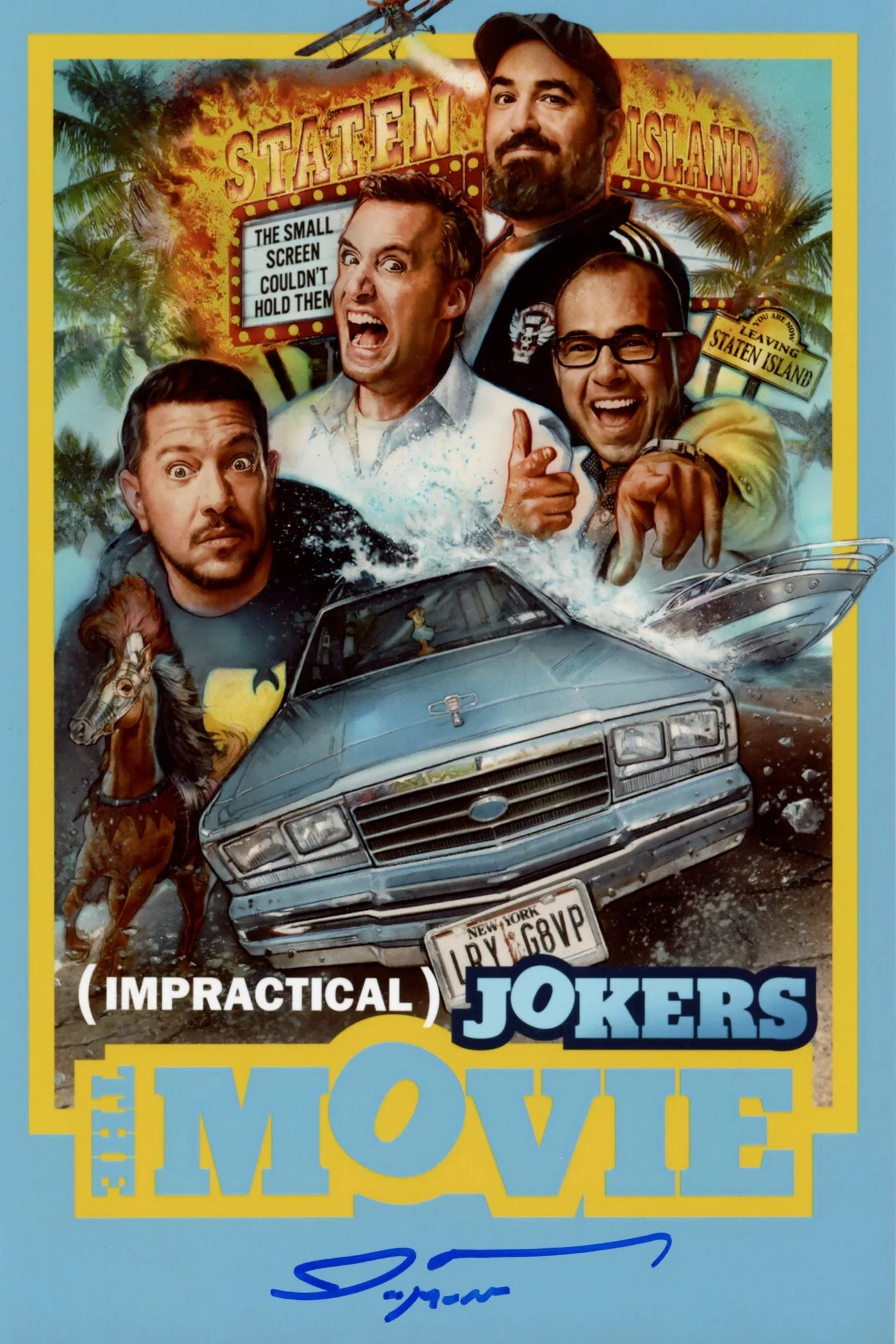 James Murray Impractical Jokers 8x12 Photo Signed JSA Certified Autograph - Image 2