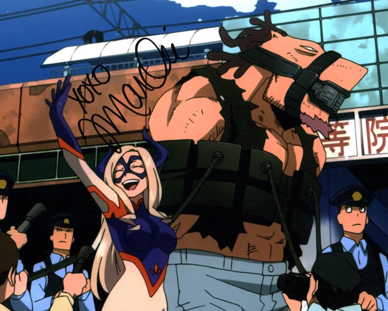 Jamie Marchi My Hero Academia 8x10 Photo Signed JSA Certified Autograph - Image 2