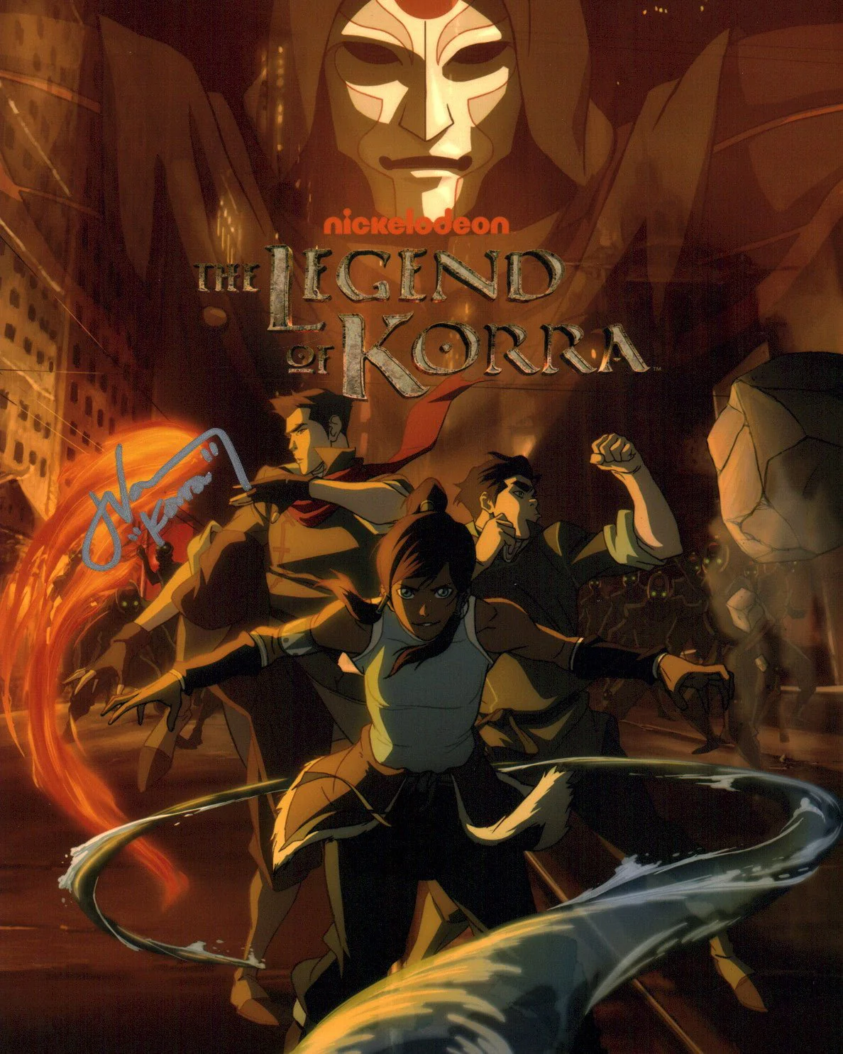Janet Varney Legend of Korra 8x10 Signed Photo JSA Certified Autograph - Image 2