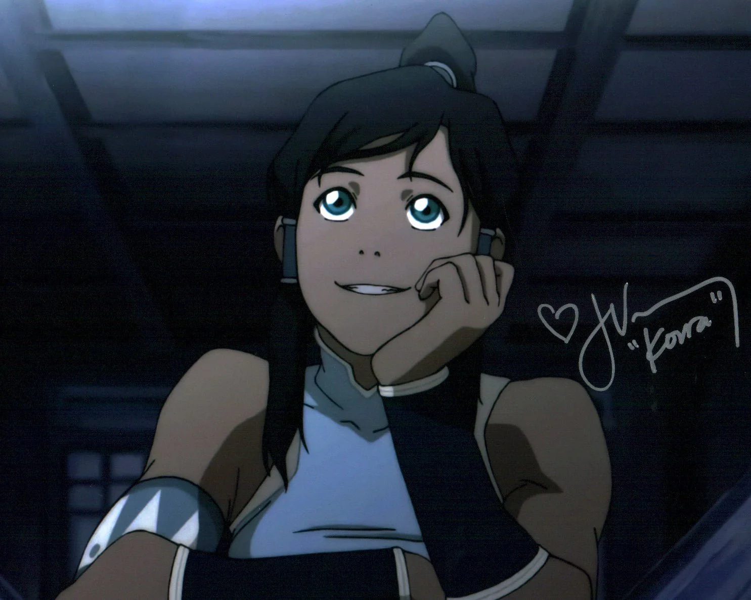 Janet Varney Legend of Korra 8x10 Signed Photo JSA Certified Autograph - Image 2