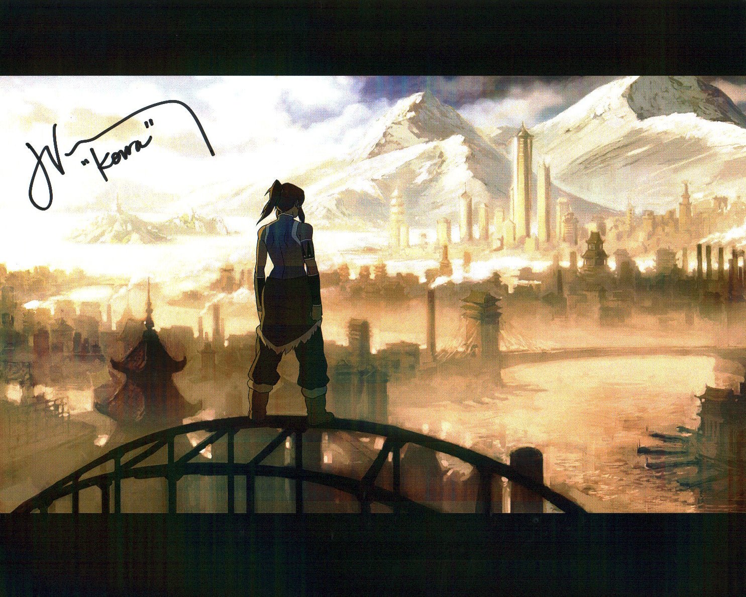 Janet Varney Legend of Korra 8x10 Signed Photo JSA Certified Autograph - Image 2